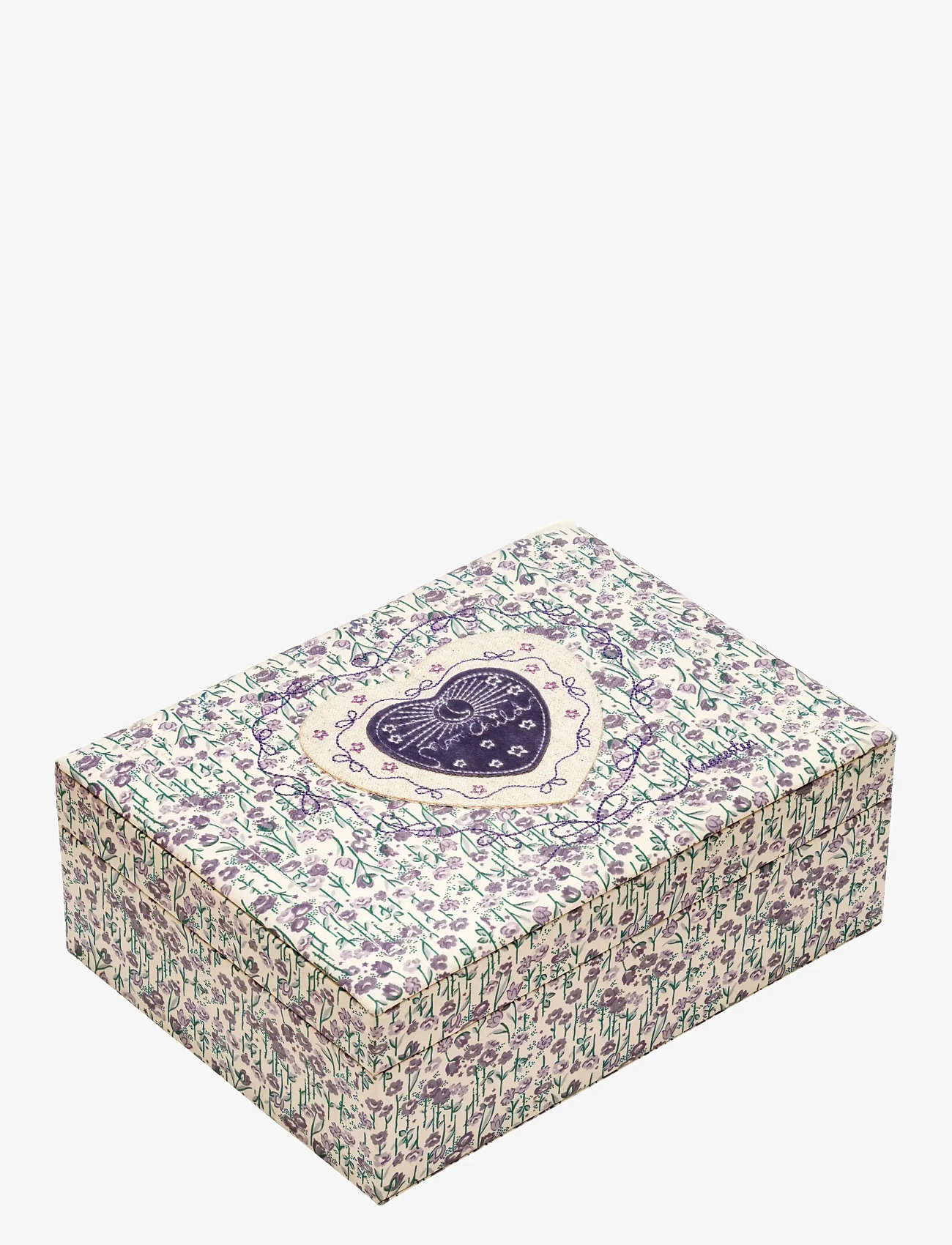 Maanesten - Margaret Jewelry Box Purple Heart - jewellery boxes - purple - 1
