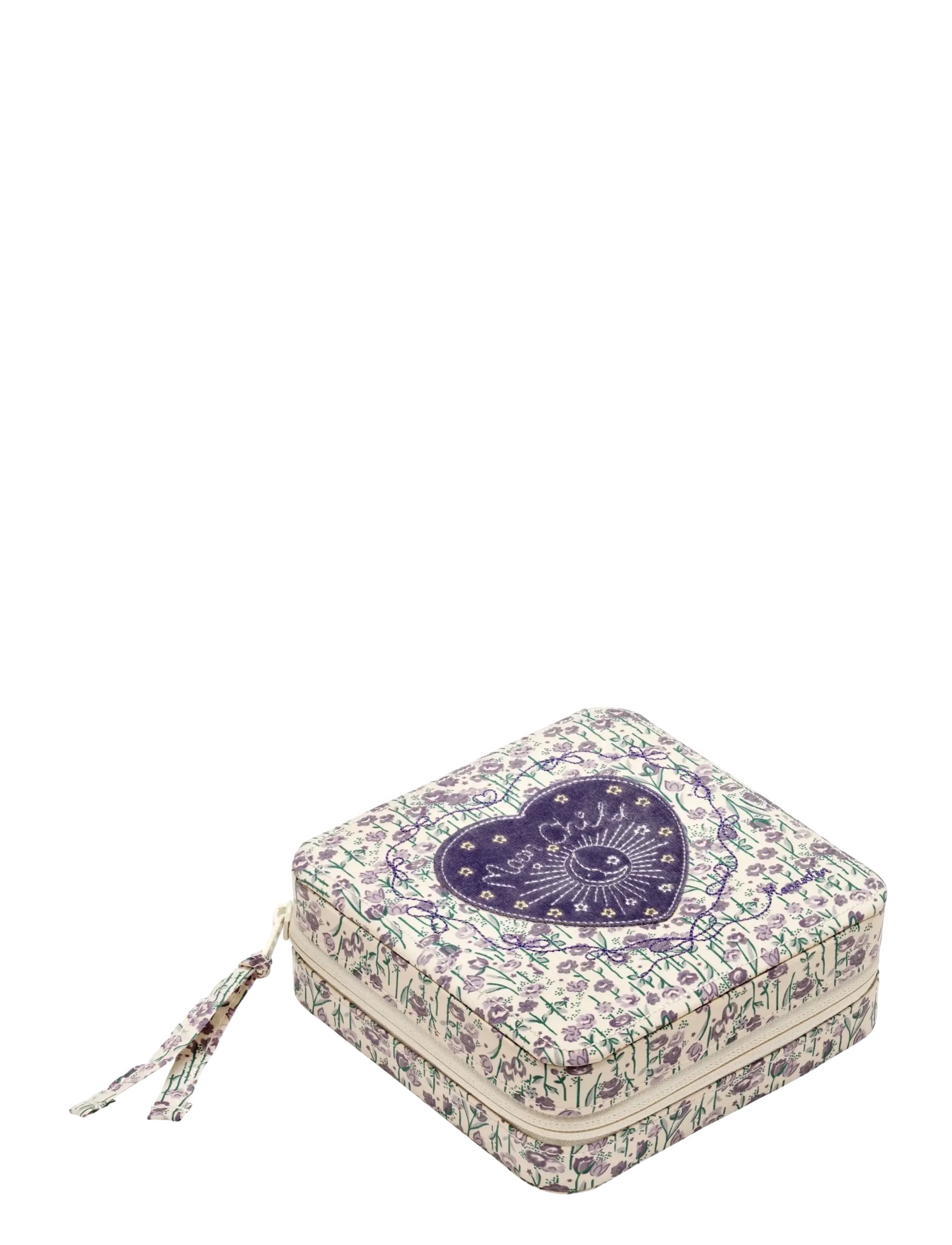 Maanesten Amelia Jewelry Box Sky Purple Heart, One Size, Jewellery, Lila - Jewellery Boxes, Frauen