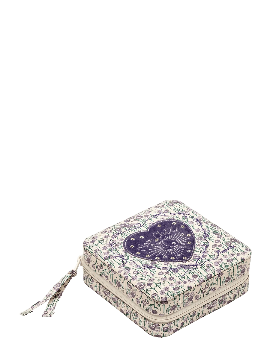 Maanesten - Amelia Jewelry Box Sky Purple heart - schmuckschatullen - purple - 1