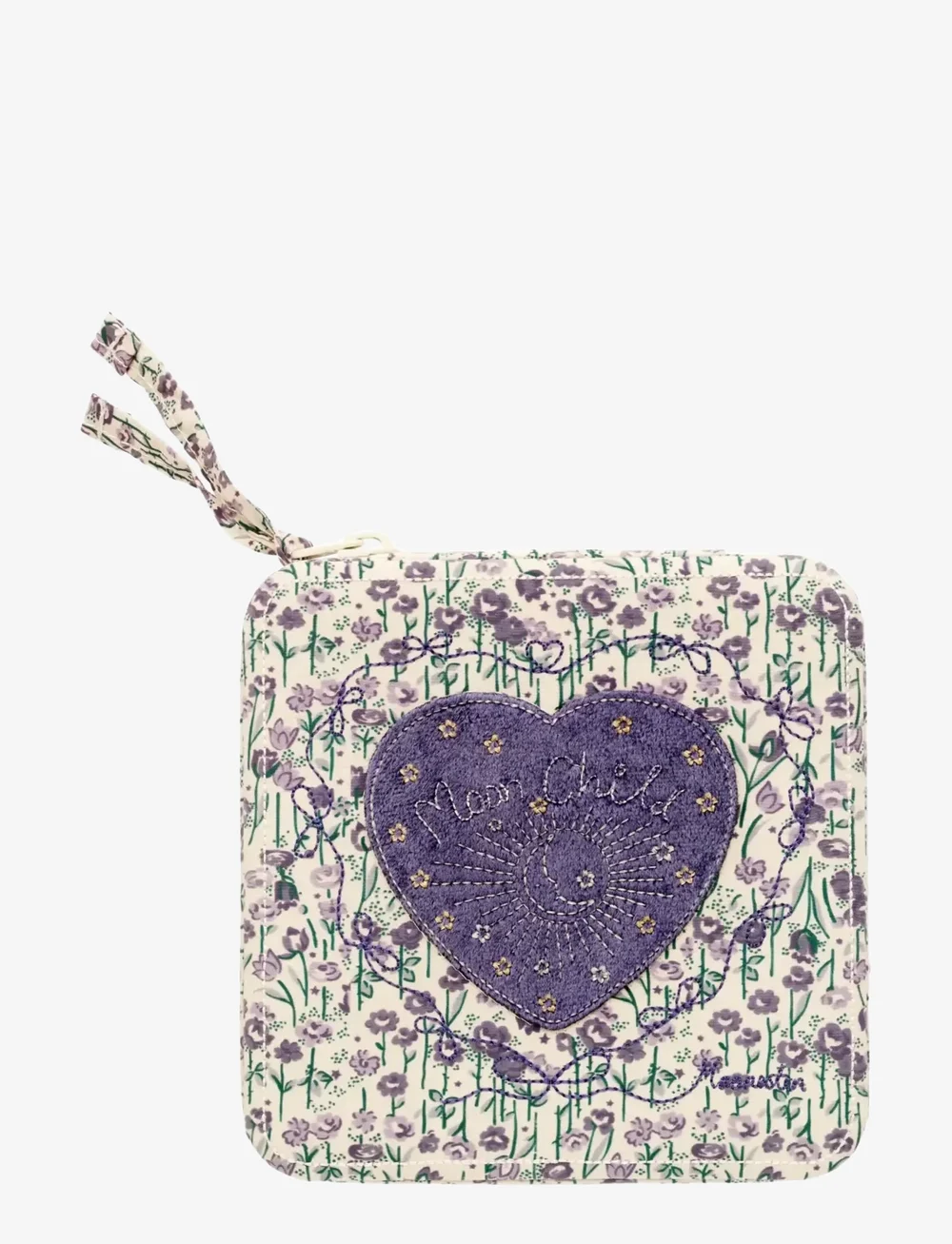 Maanesten - Amelia Jewelry Box Sky Purple heart - ehtekarbid - purple - 2