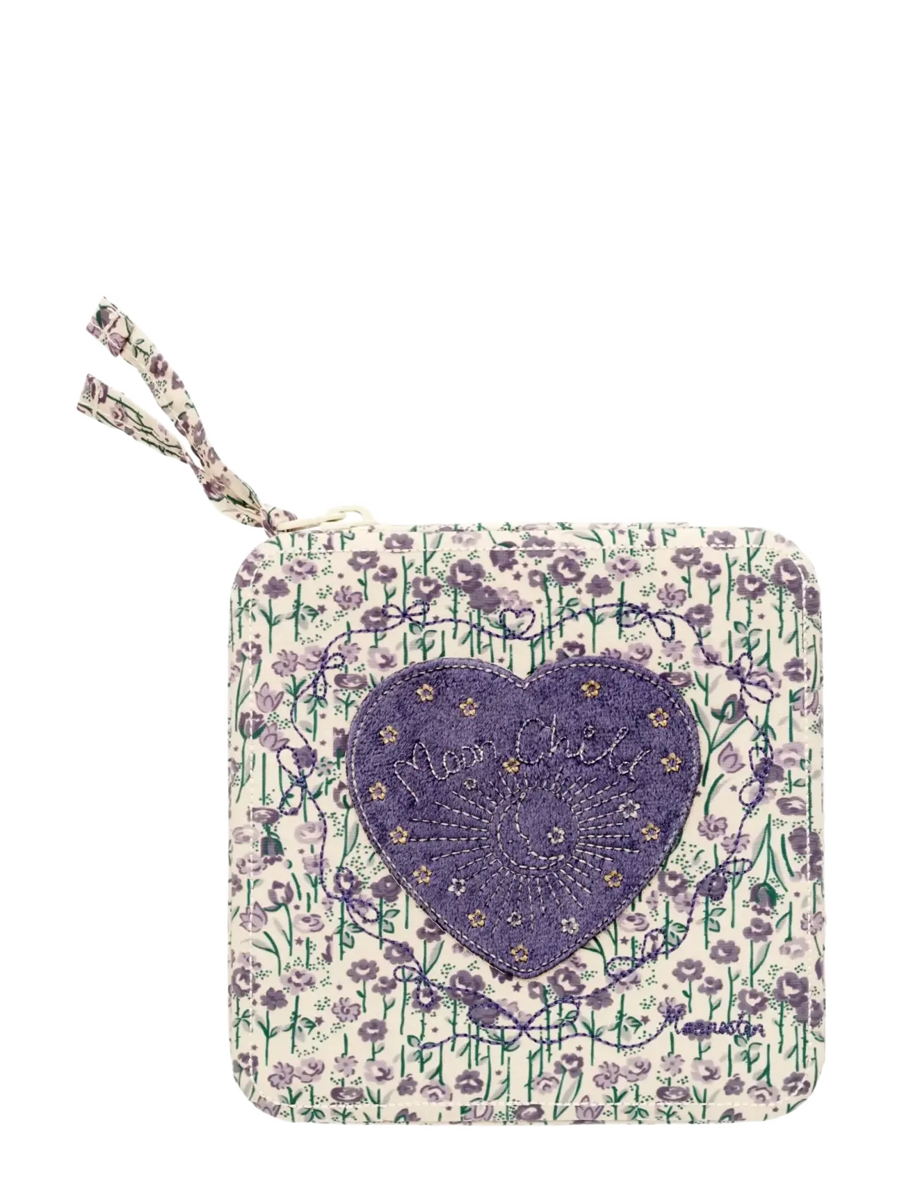 Maanesten - Amelia Jewelry Box Sky Purple heart - papuošalų dėžutės - purple - 2