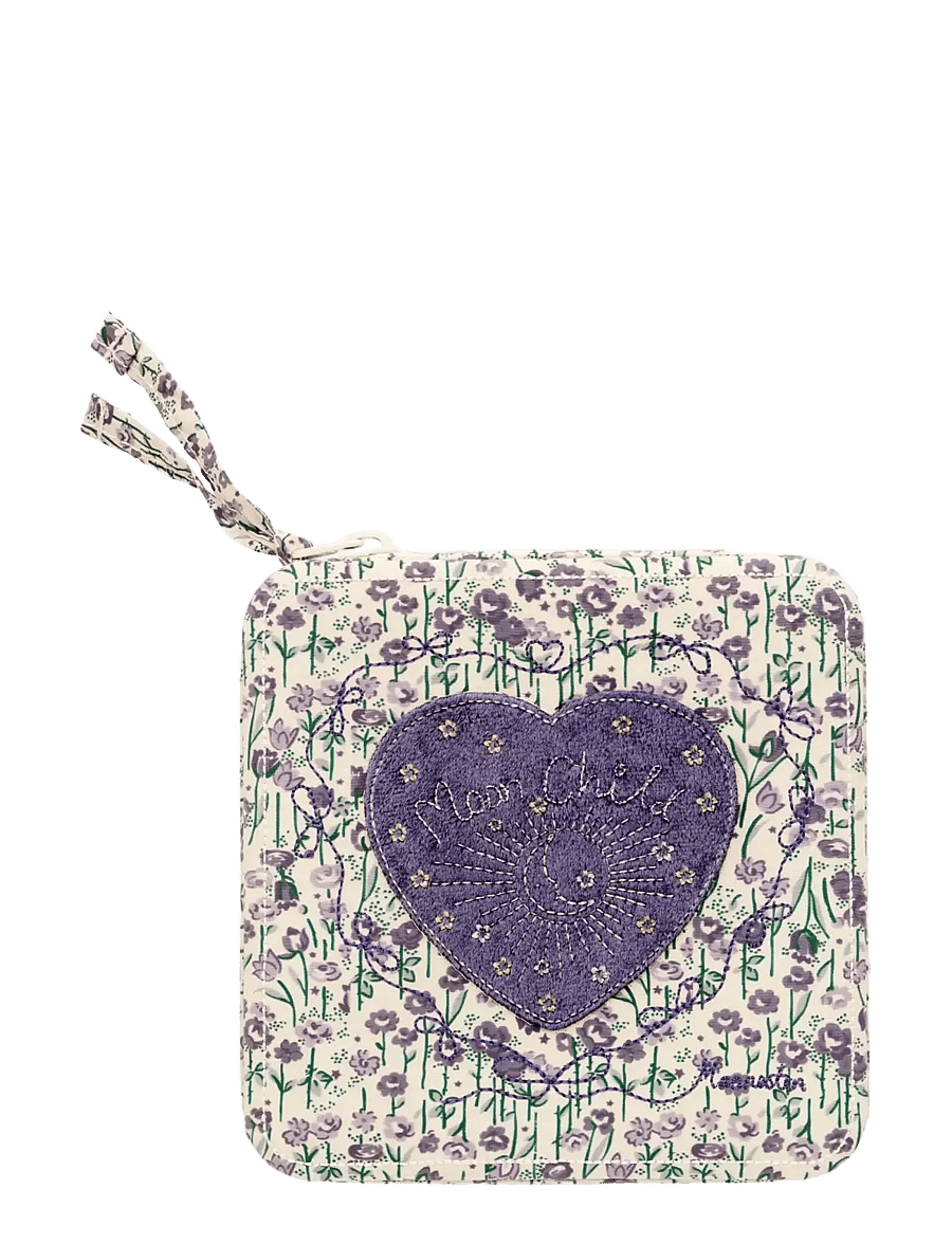 Maanesten - Amelia Jewelry Box Sky Purple heart - schmuckschatullen - purple - 2
