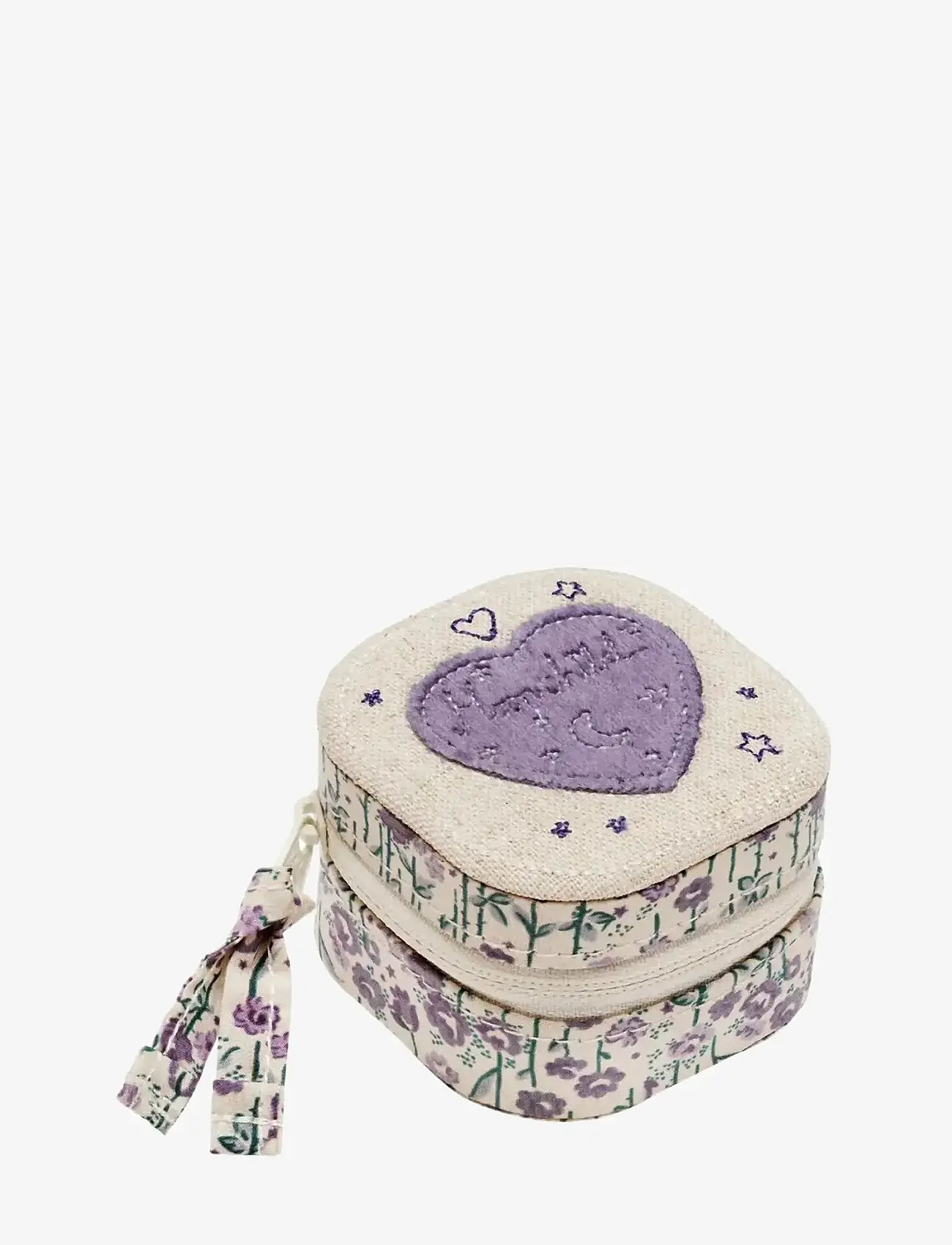 Maanesten - Alice Jewelry Box Purple heart - jewellery boxes - purple - 1