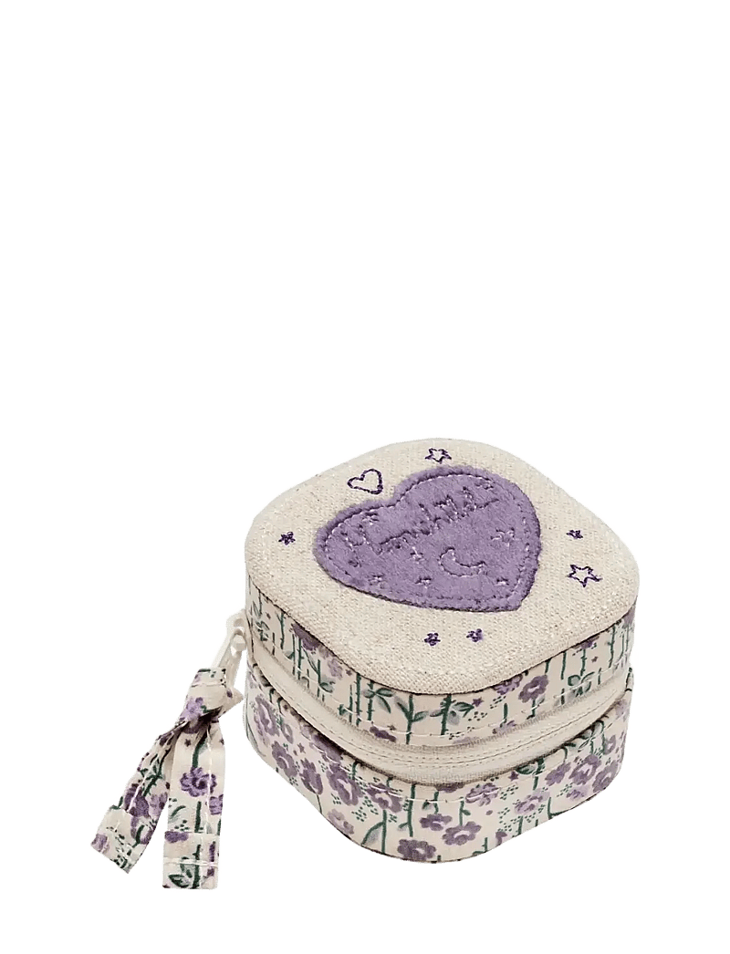 Maanesten - Alice Jewelry Box Purple heart - jewellery boxes - purple - 1