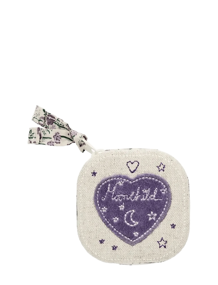 Maanesten - Alice Jewelry Box Purple heart - skartrgripaskrín - purple - 2