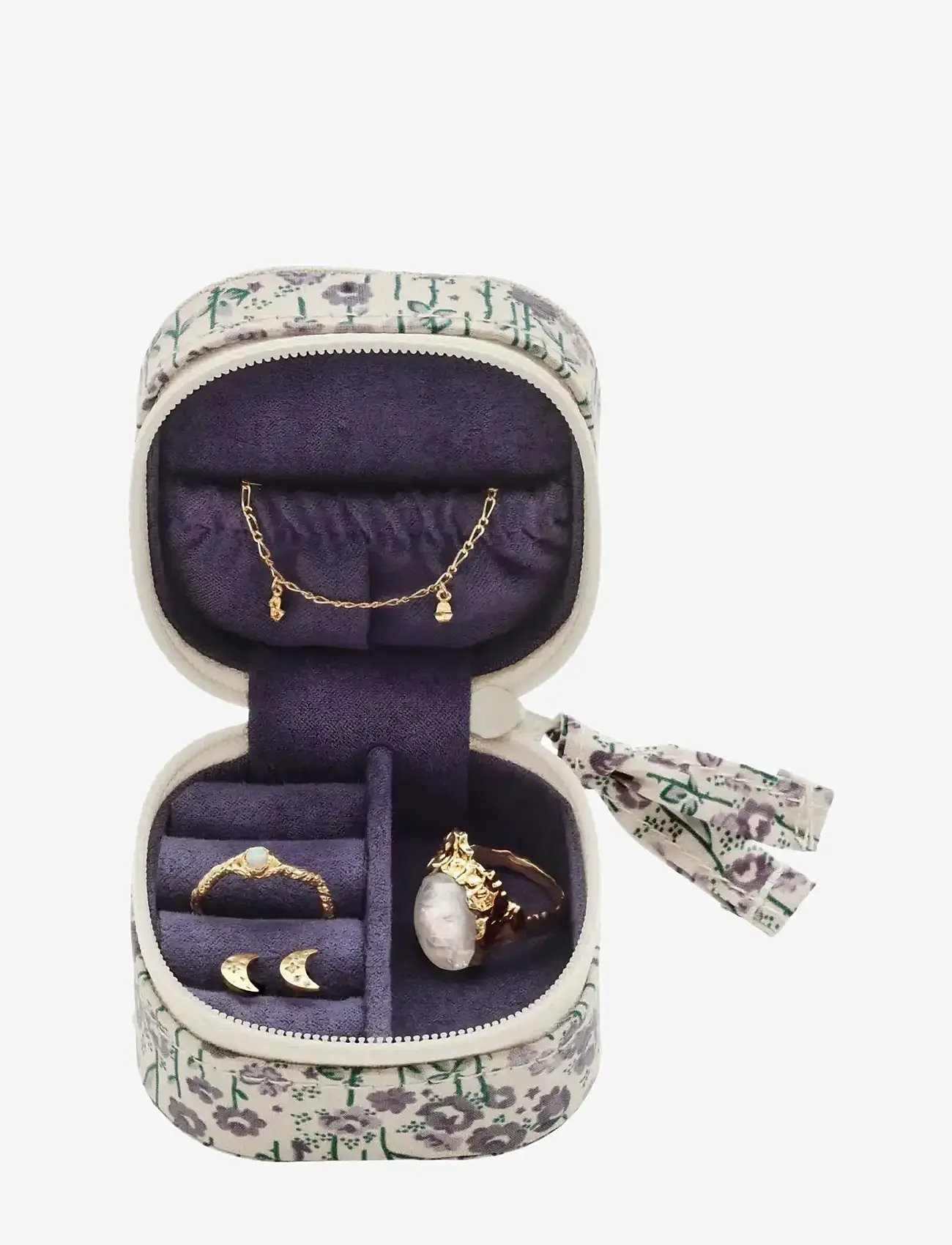 Maanesten - Alice Jewelry Box Purple heart - jewellery boxes - purple - 4