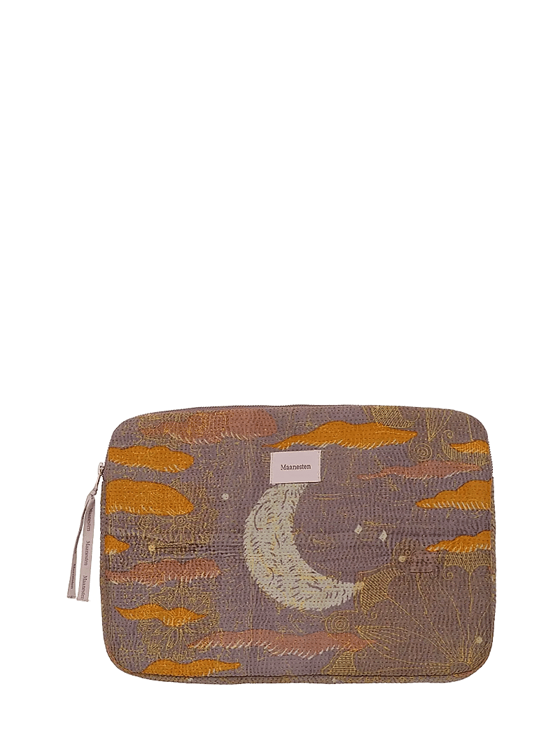 Maanesten - Computer Sleeve 13" Purple Moon - gold - 1