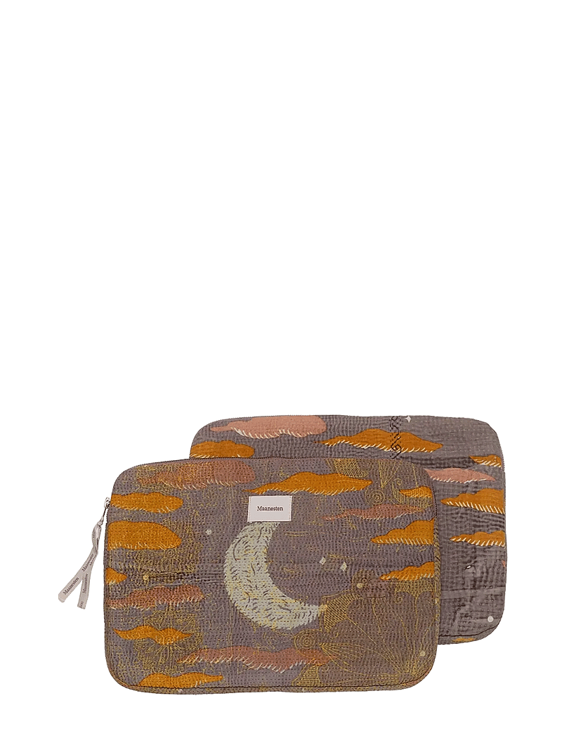 Maanesten - Computer Sleeve 13" Purple Moon - gold - 2