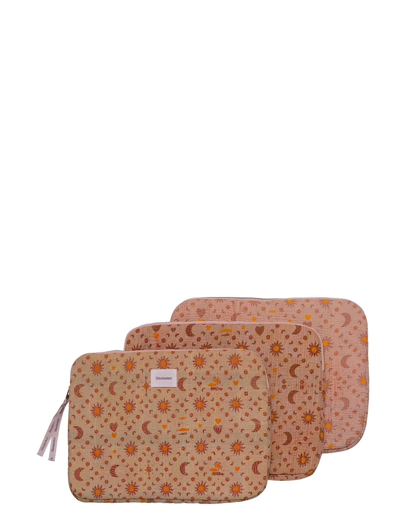 Maanesten - Computer Sleeve 13" Rose Moon & Sun - fashion trends - gold - 2