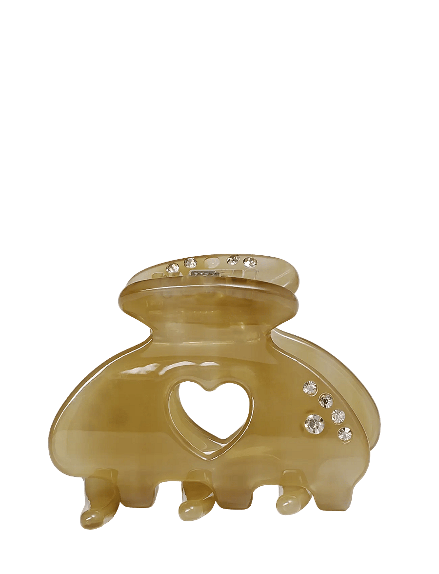 Maanesten - Cerys Hair Claw Honey - hårklemmer - honey - 0