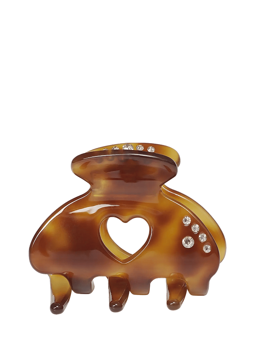 Maanesten - Cerys Hair Claw Tortoise Shell - hårklemmer - tortoise shell - 0