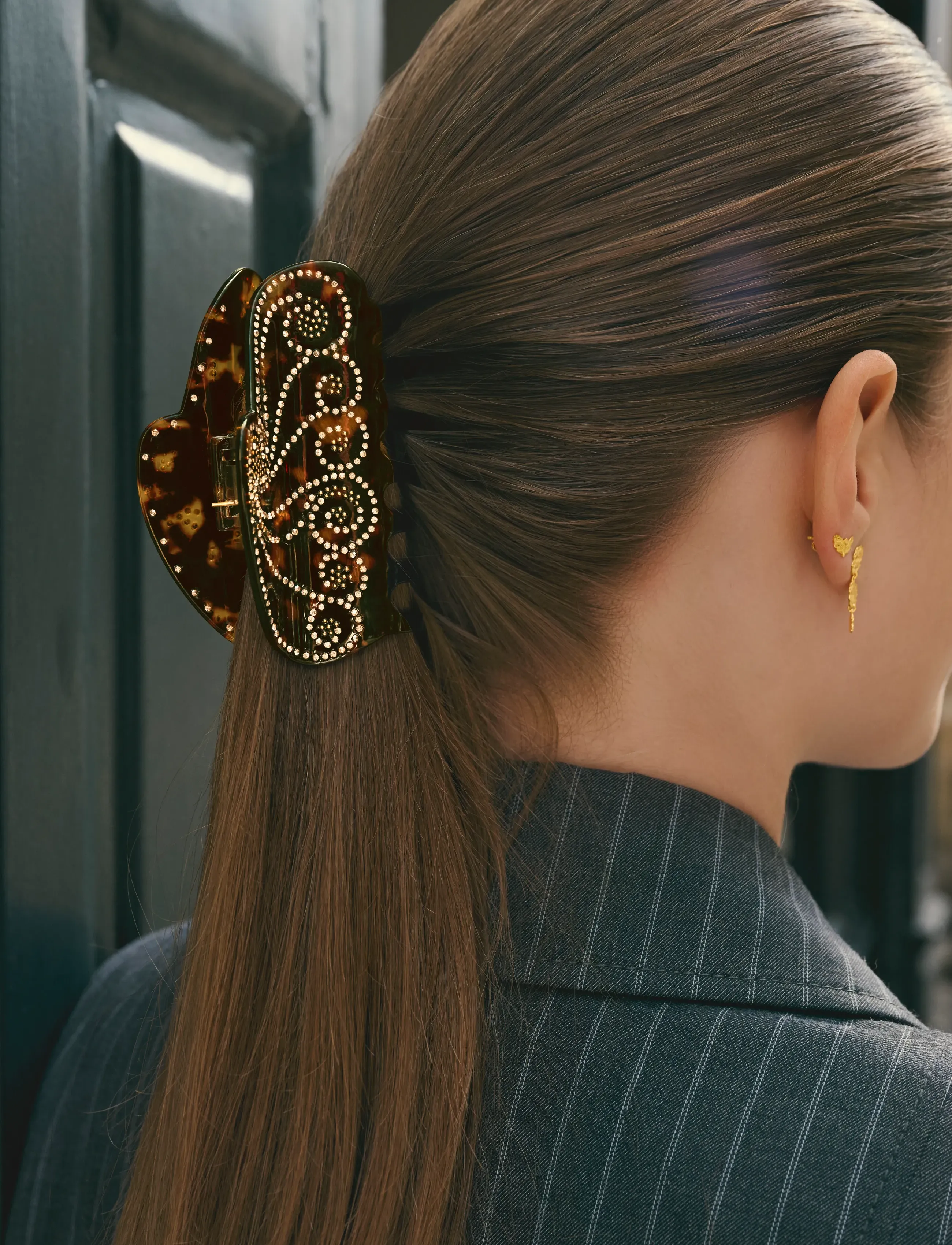 Kamaria Hair Claw Dark Tortoise