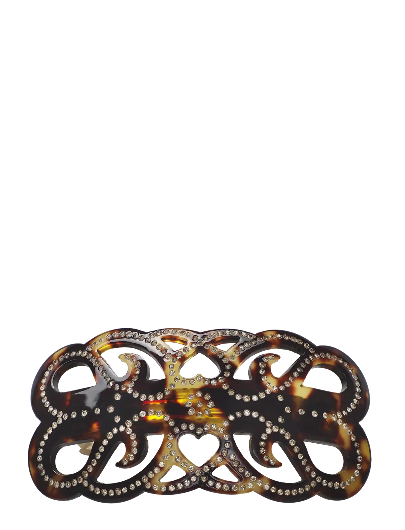 Maanesten Amelie Barrette Dark Tortoise - Håraccessories - DARK TORTOISE / brown