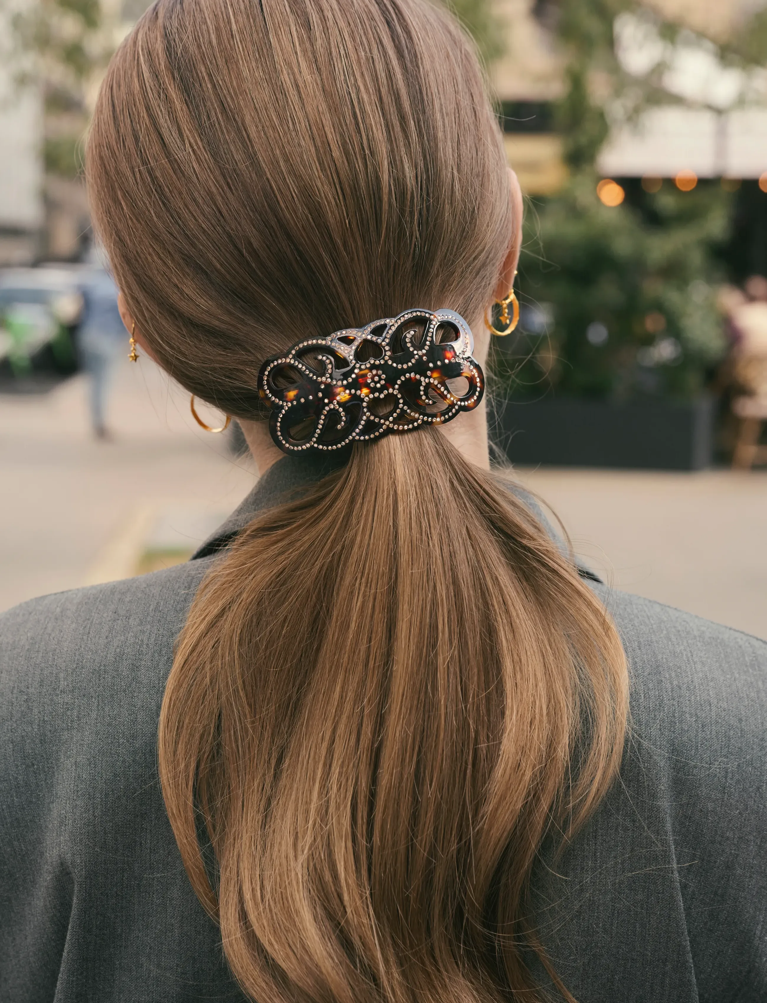 Amelie Barrette Dark Tortoise
