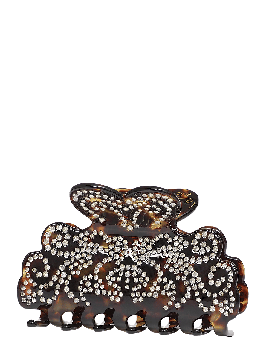 Maanesten - Elith Hair Claw Dark Tortoise - hårklemmer - dark tortoise - 0