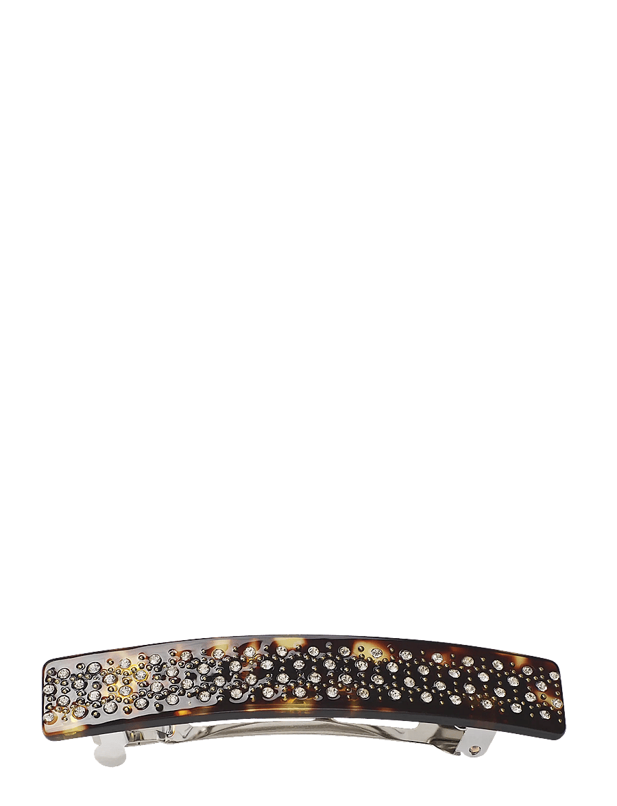 Maanesten - Iseo Hair Clip Dark Tortoise - hårspænde - dark tortoise - 0
