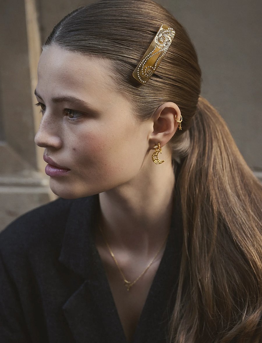 Maanesten - Zita Barrette Tortoise Shell - haarspangen - tortoise shell - 0
