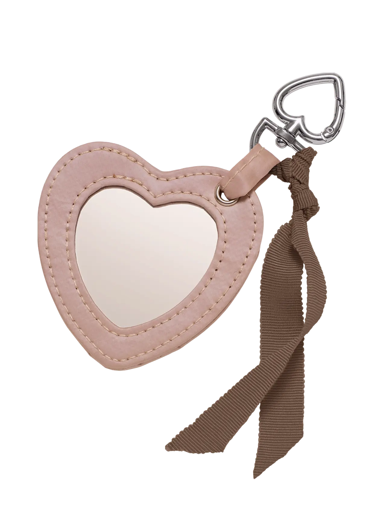 Maanesten Heart Mirror Keychain Blush - Accessoarer - BLUSH / pink/rose