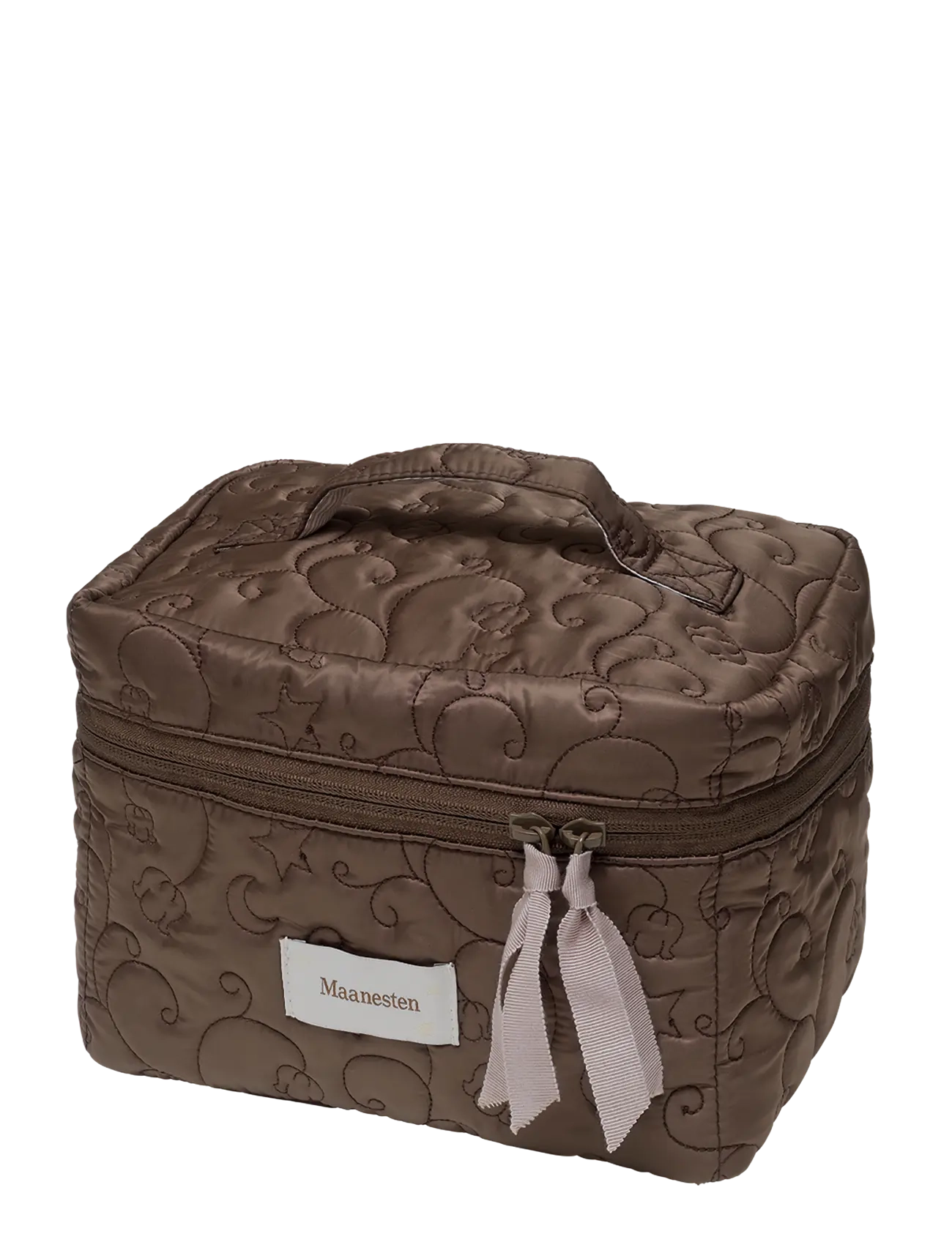 Maanesten Sanda Makeup Case Brown - Makeup - BROWN / brown
