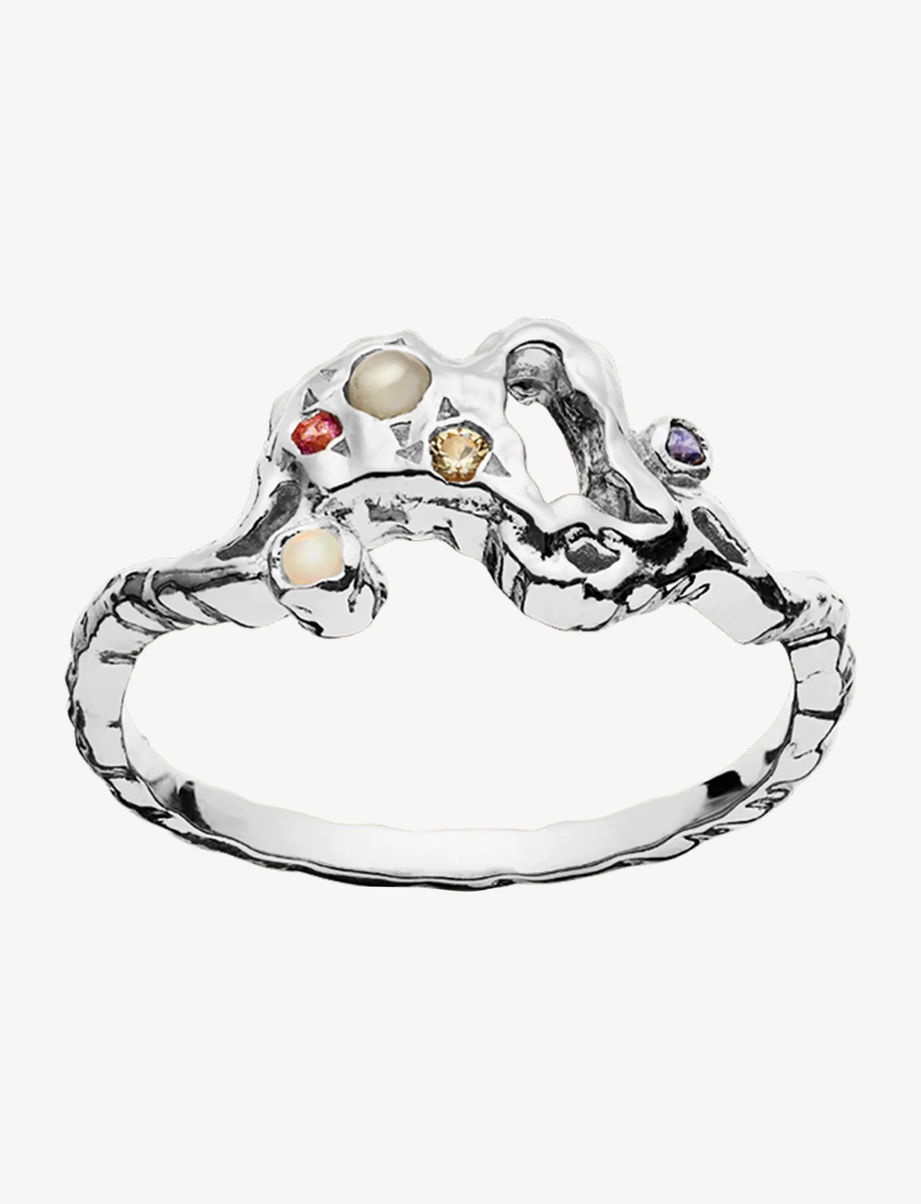 Maanesten - Lulu Ring - party wear at outlet prices - silver - 0
