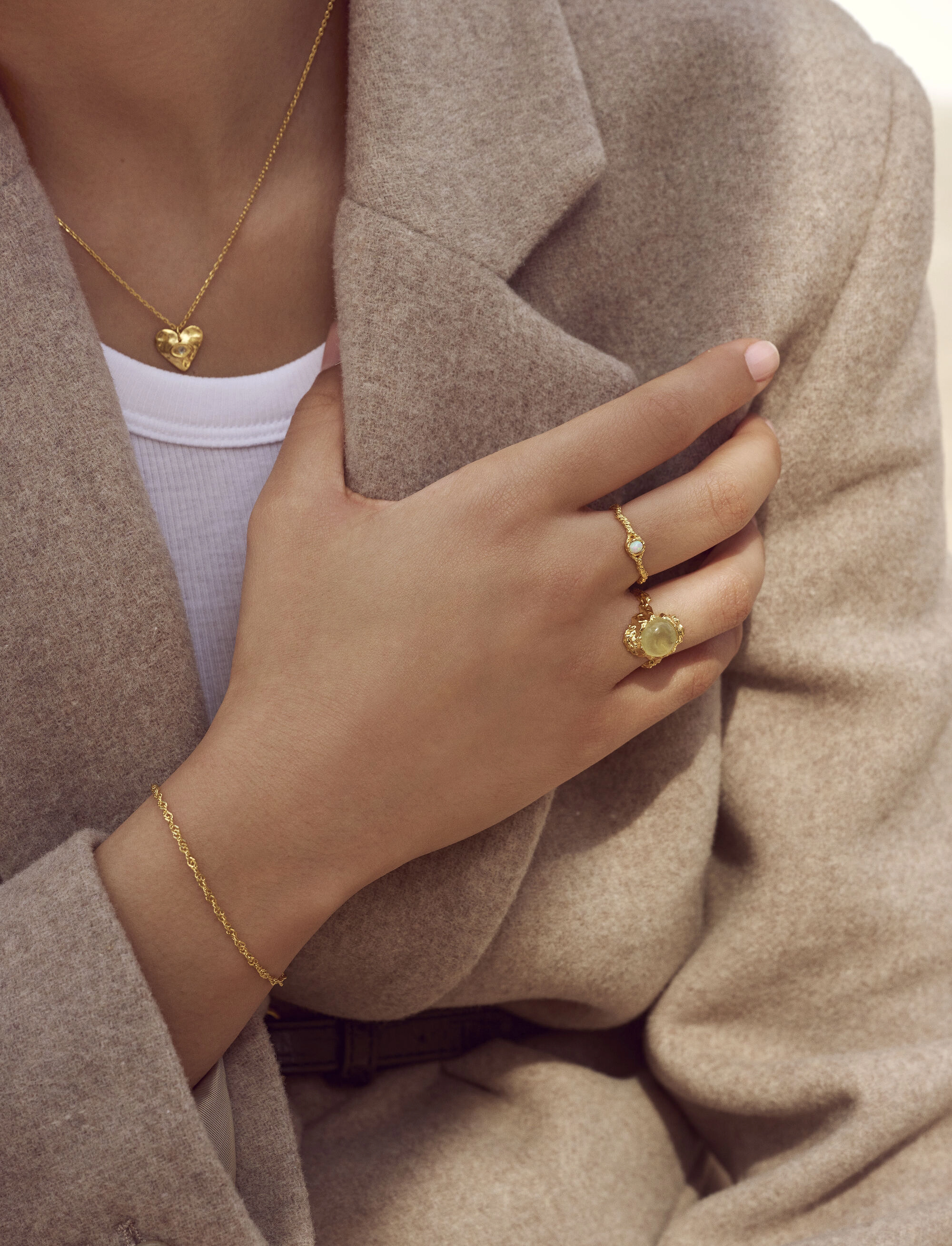 Maanesten Lisa Ring, 53, Jewellery, Gold - Rings, Frauen