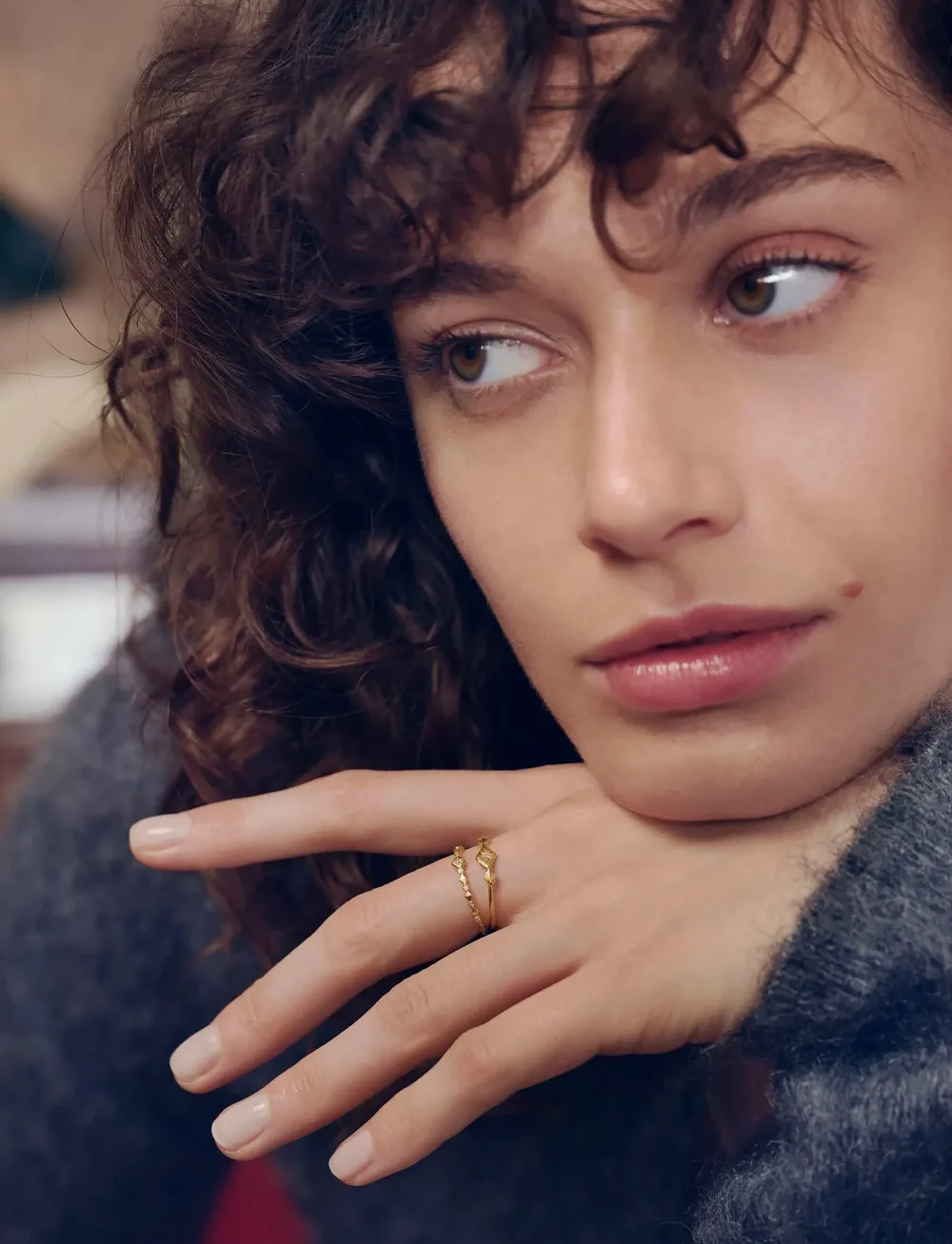 Maanesten - Annie Ring - ringe - gold - 3