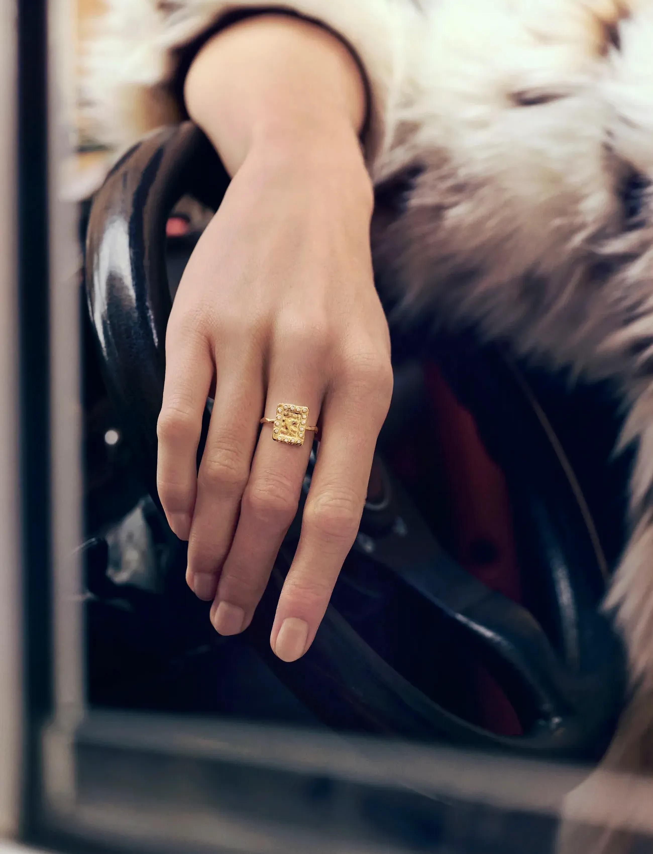 Maanesten - Aida Ring - gold - 5