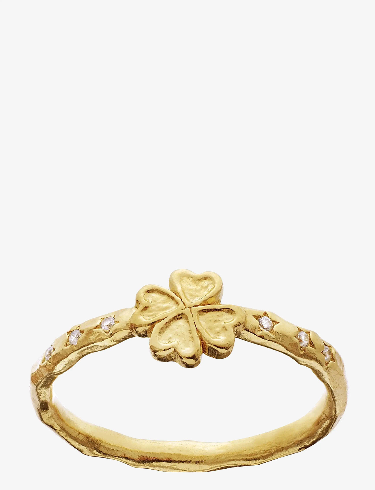 Maanesten - Clover Ring - ringe - gold - 0