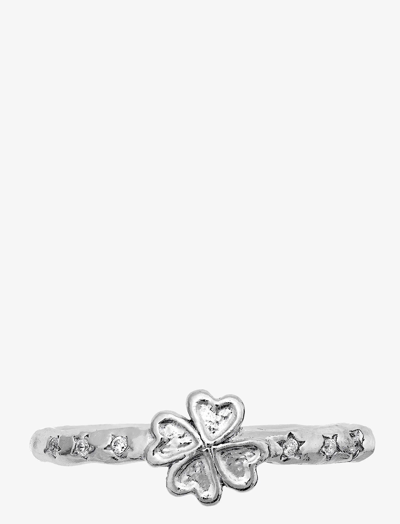 Maanesten - Clover Ring - rings - silver - 1