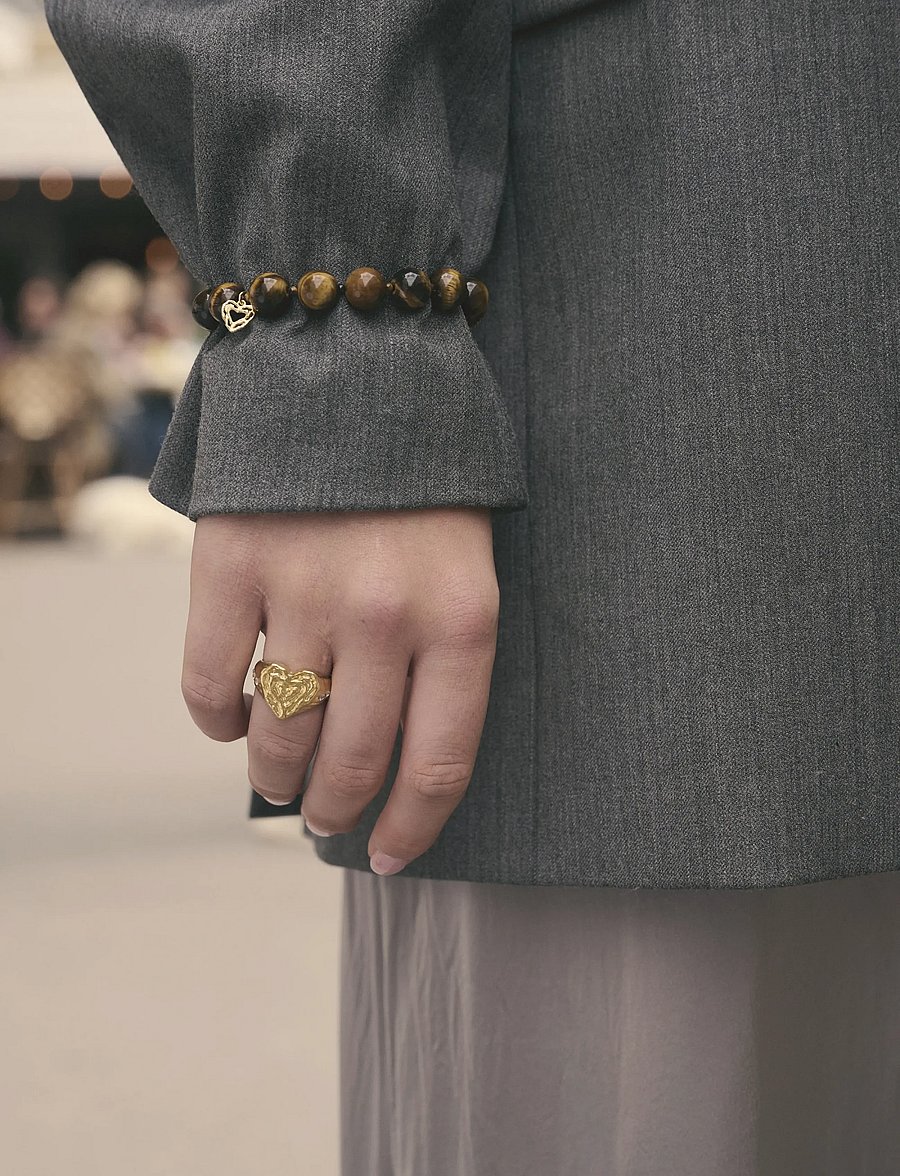 Maanesten - Milana Ring - ringe - gold - 0
