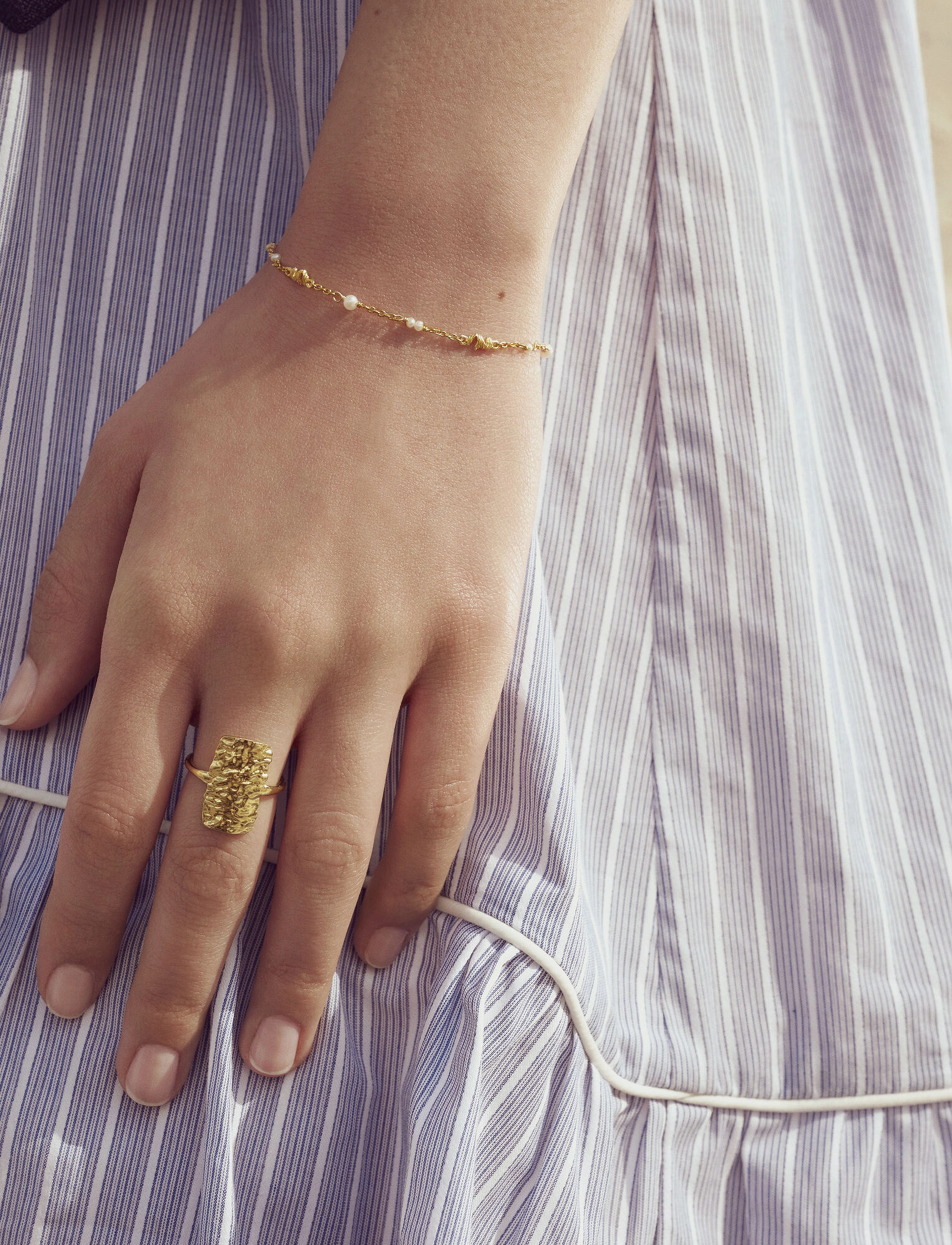 Maanesten Mero Bracelet, One Size, Bracelets, Gold - Chain Frauen