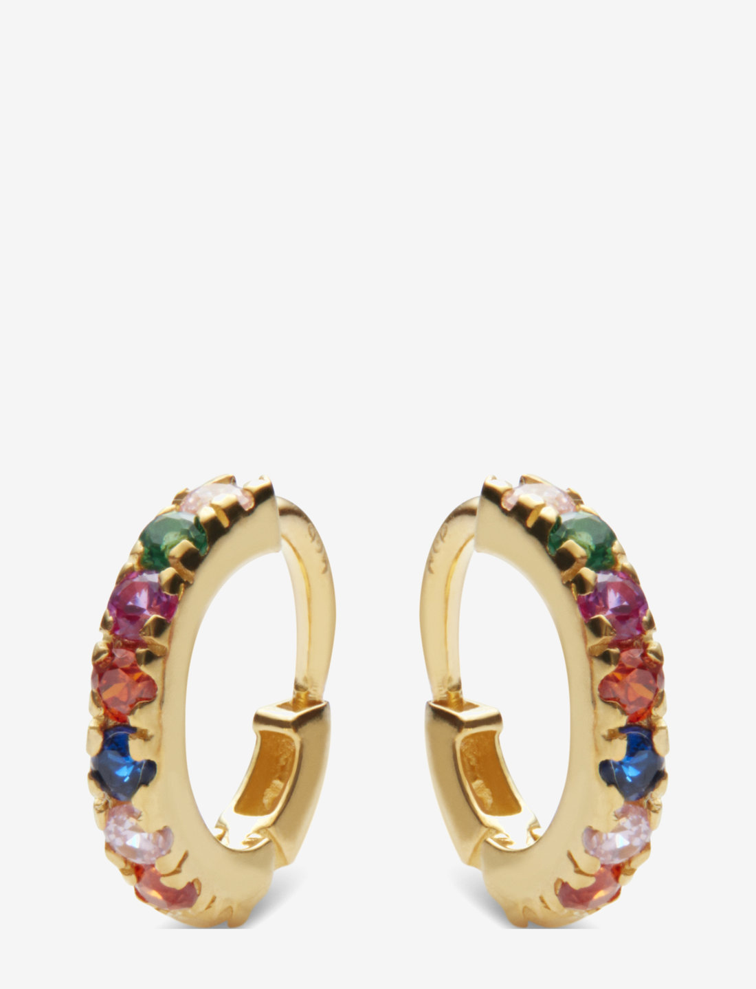 Nubia color earrings gold deals
