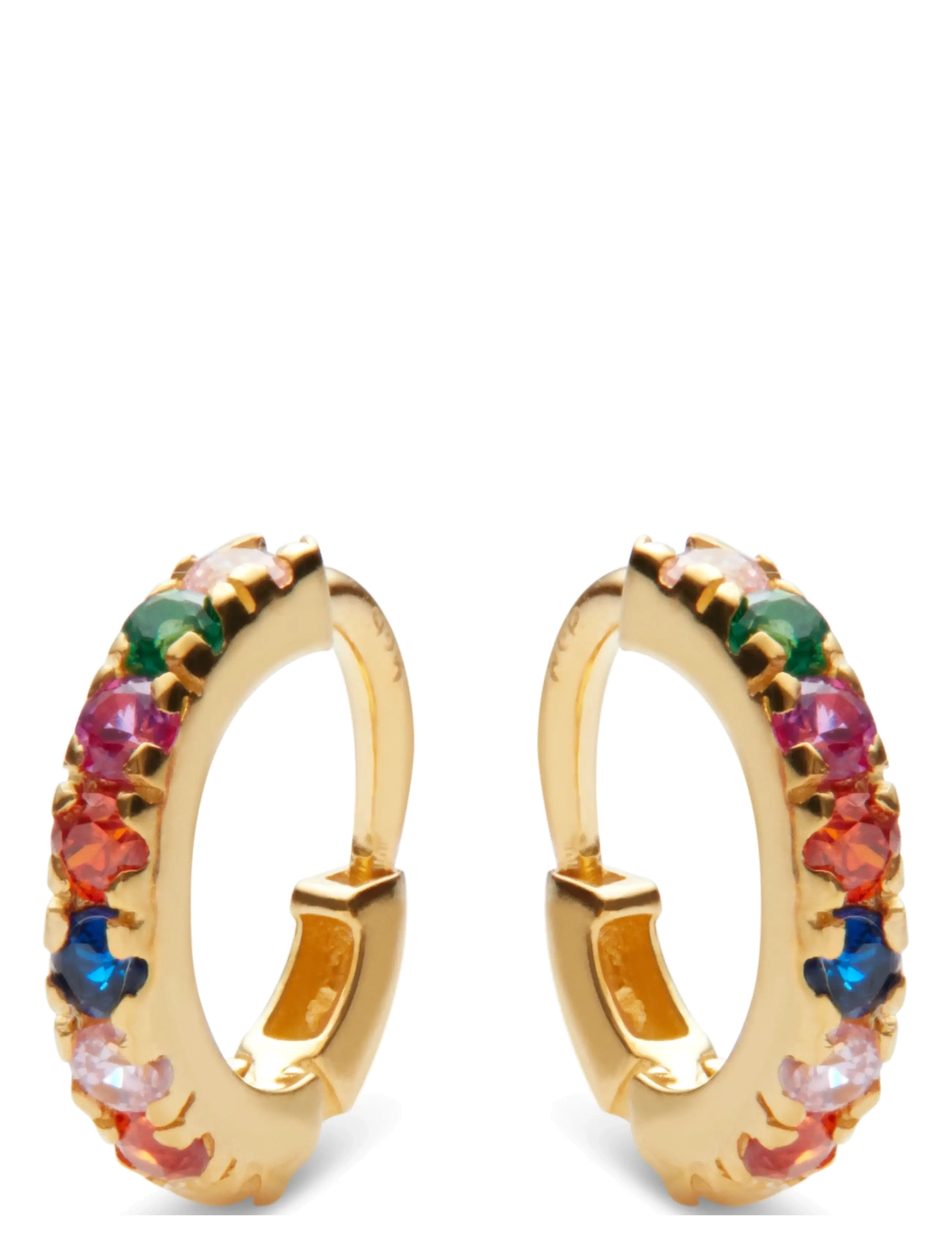 Maanesten Nubia Color Earring - Accessoires - GOLD / gold
