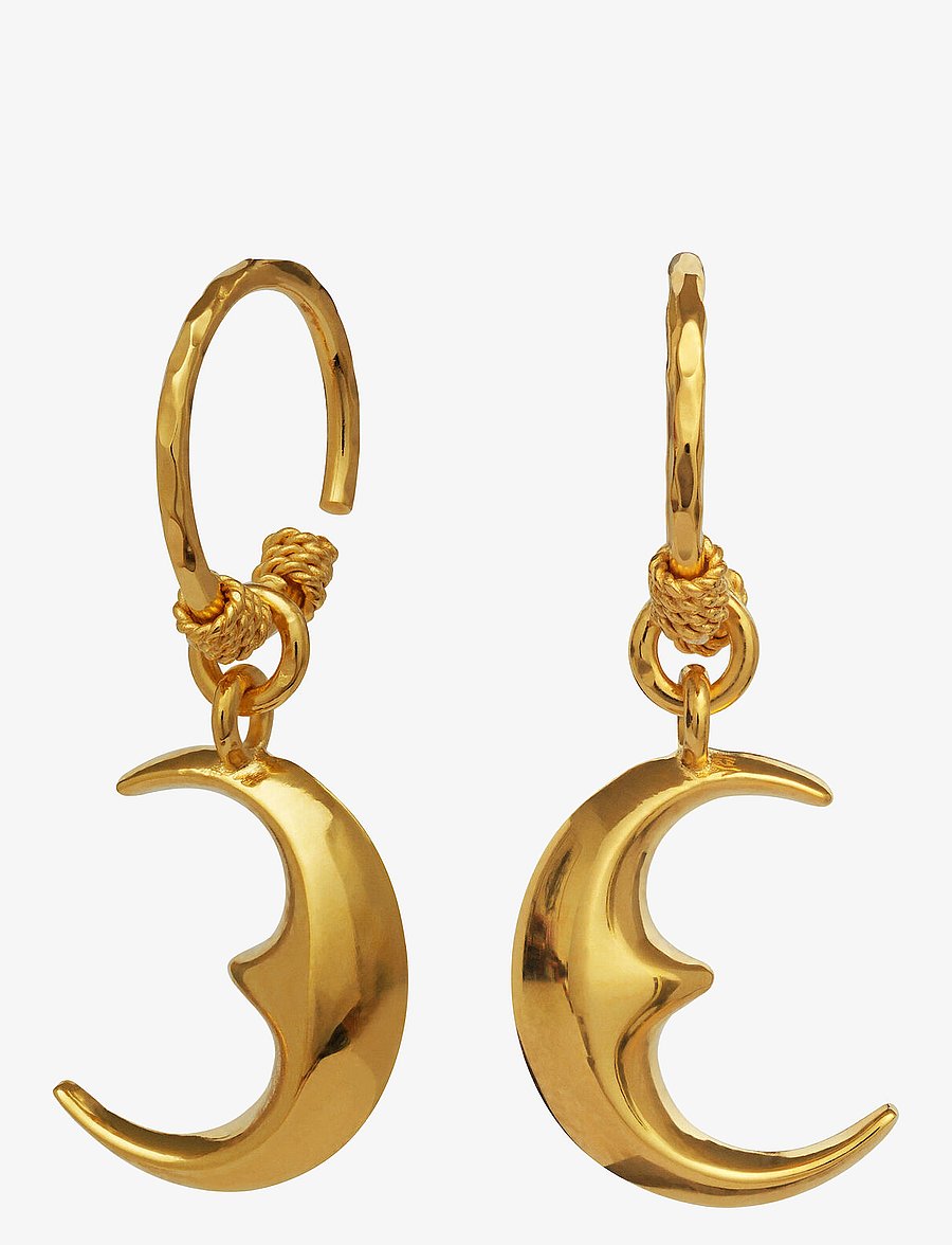 Maanesten - Moonie Earring - ohrhänger - gold - 1