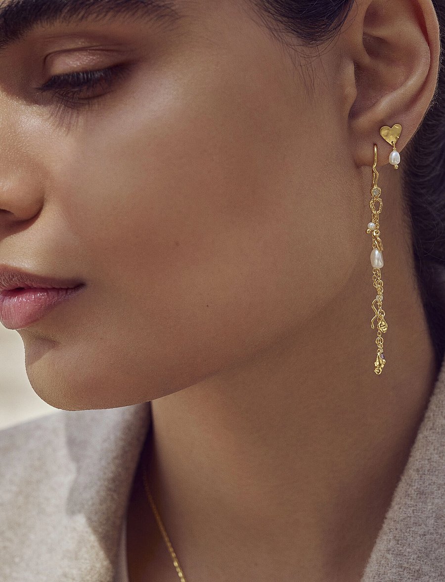 Maanesten - Poppy Earring - boucles d'oreilles en perles - gold - 4