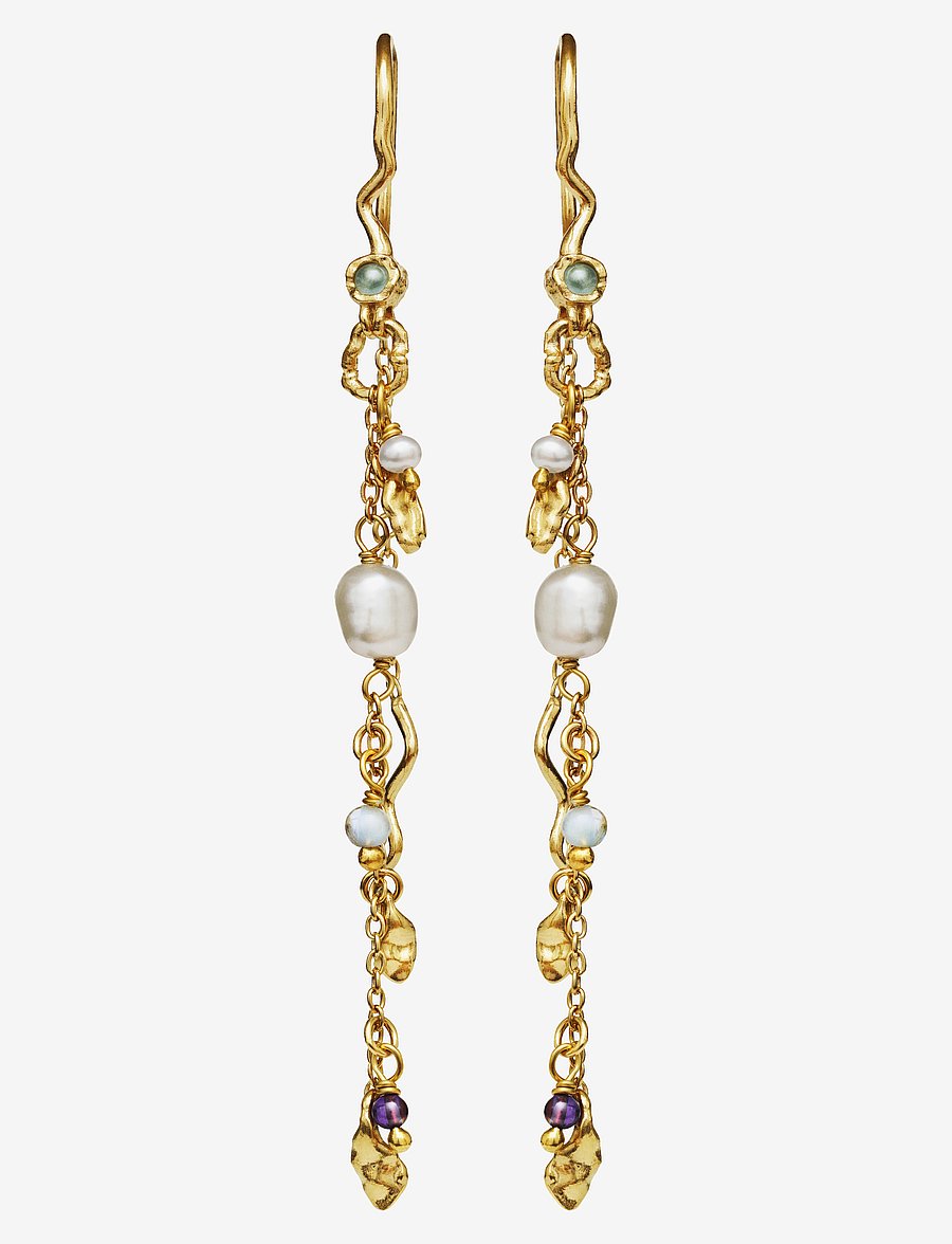 Maanesten - Poppy Earring - boucles d'oreilles en perles - gold - 3