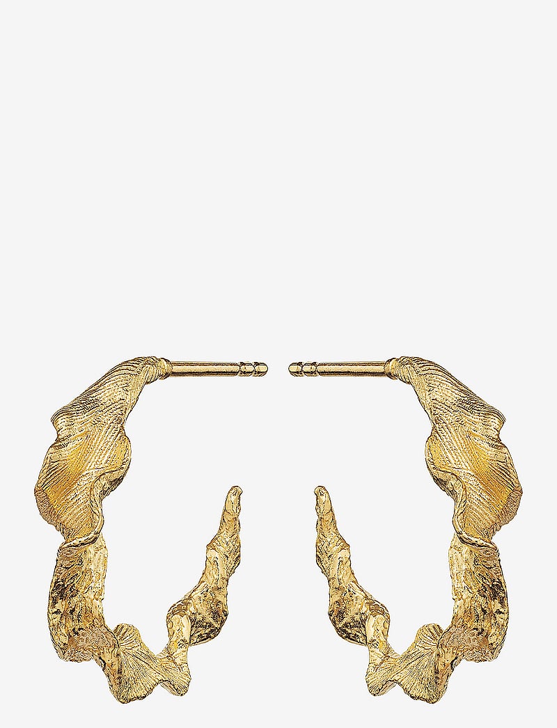 Maanesten - Nino Earring - creoler & hoops - guld - 0