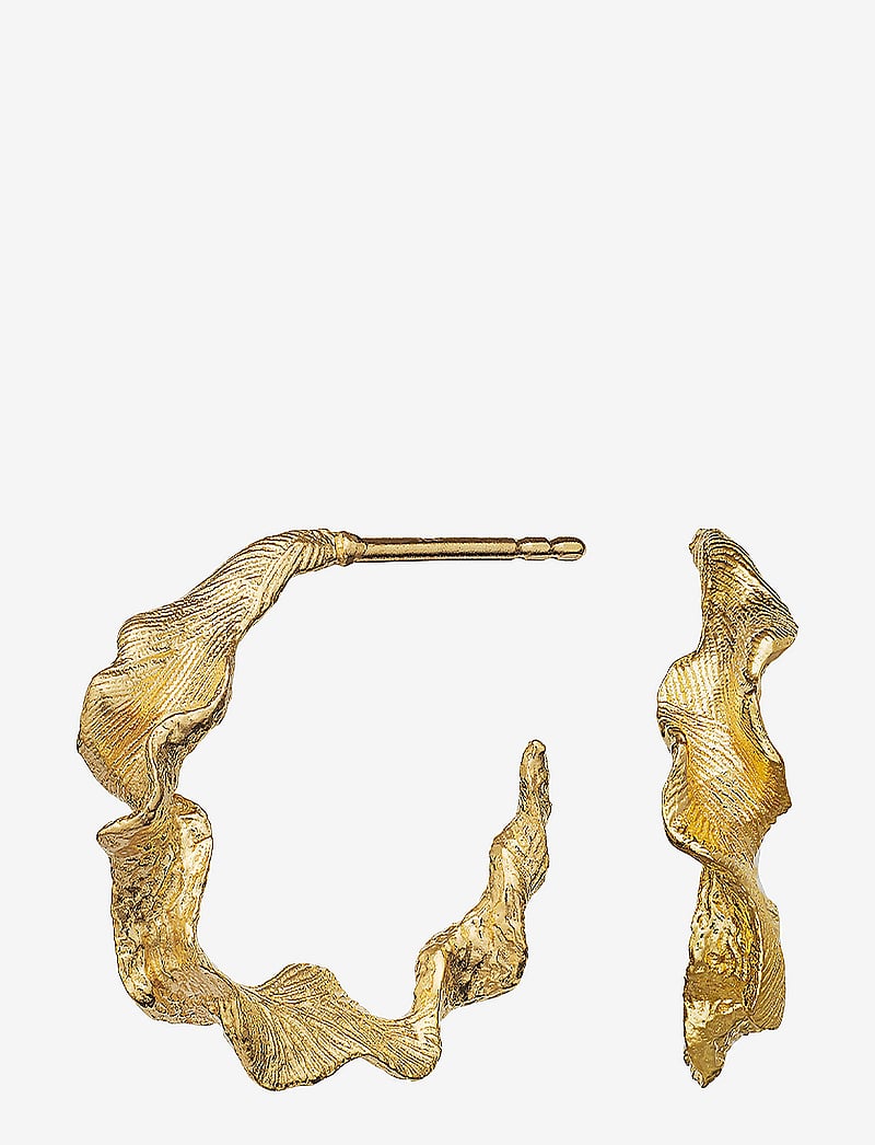 Maanesten - Nino Earring - creoler & hoops - guld - 1