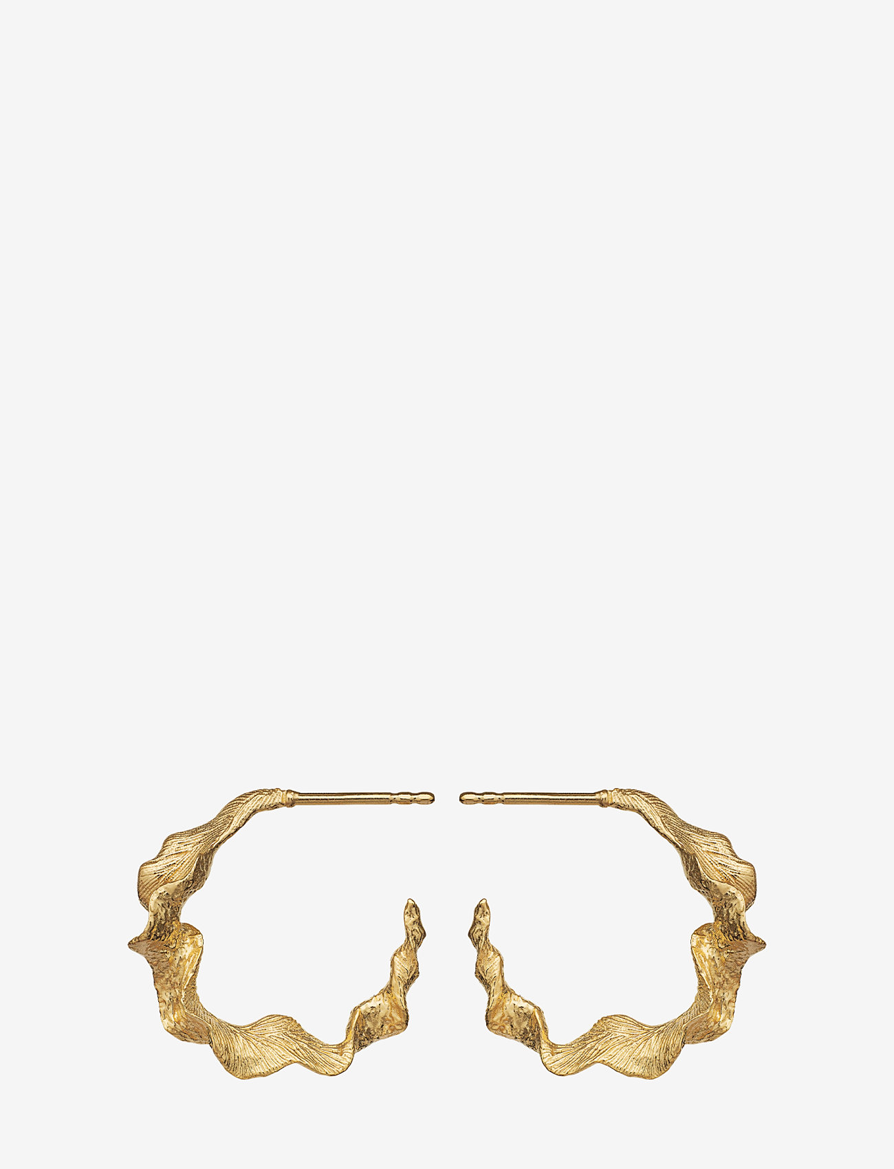 Maanesten - Nino Earring - kreolen - guld - 2