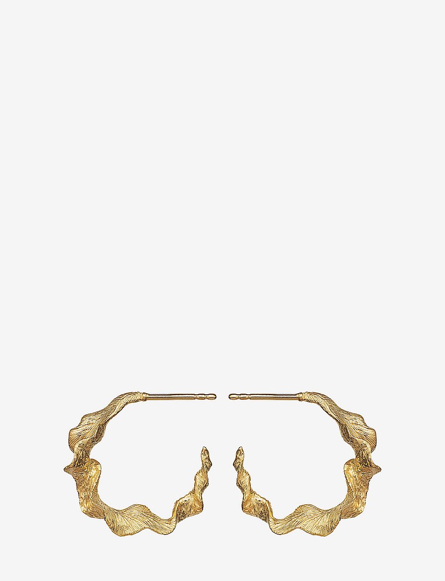 Maanesten - Nino Earring - kreolen - guld - 2