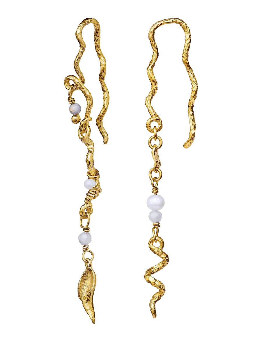 Maanesten - Elisa Earrings - boucles d'oreilles en perles - gold - 2