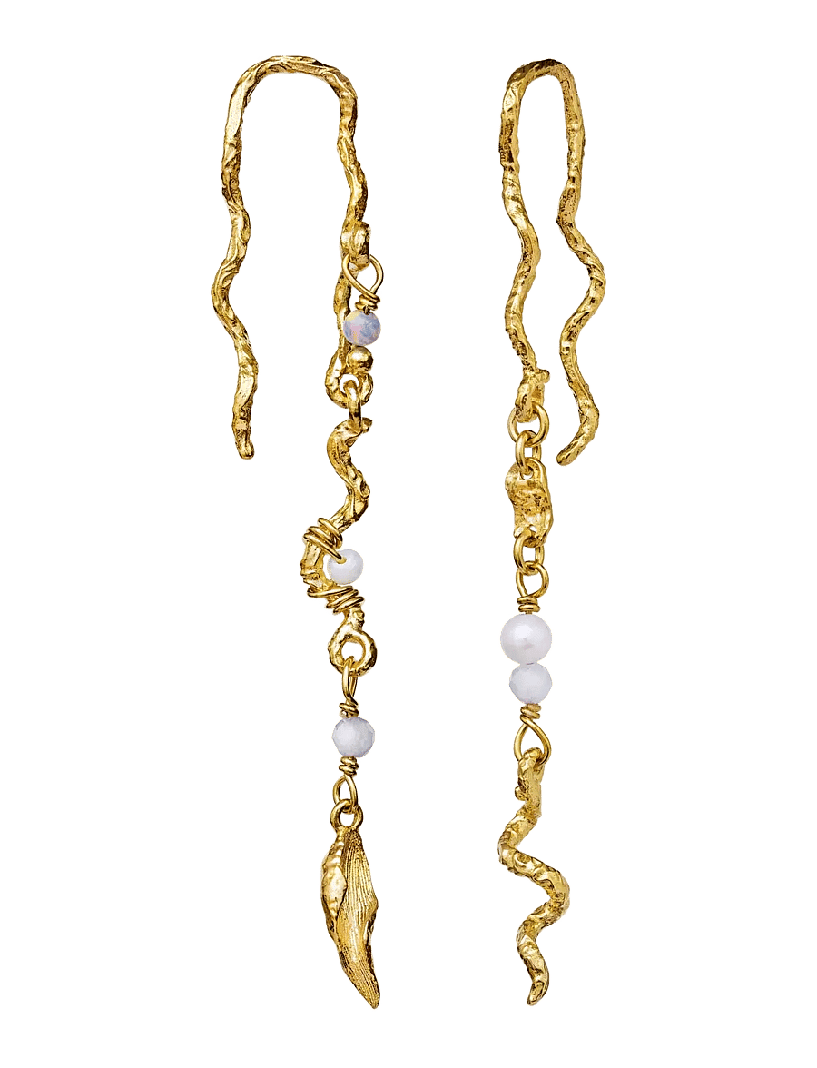 Maanesten - Elisa Earrings - boucles d'oreilles en perles - gold - 3