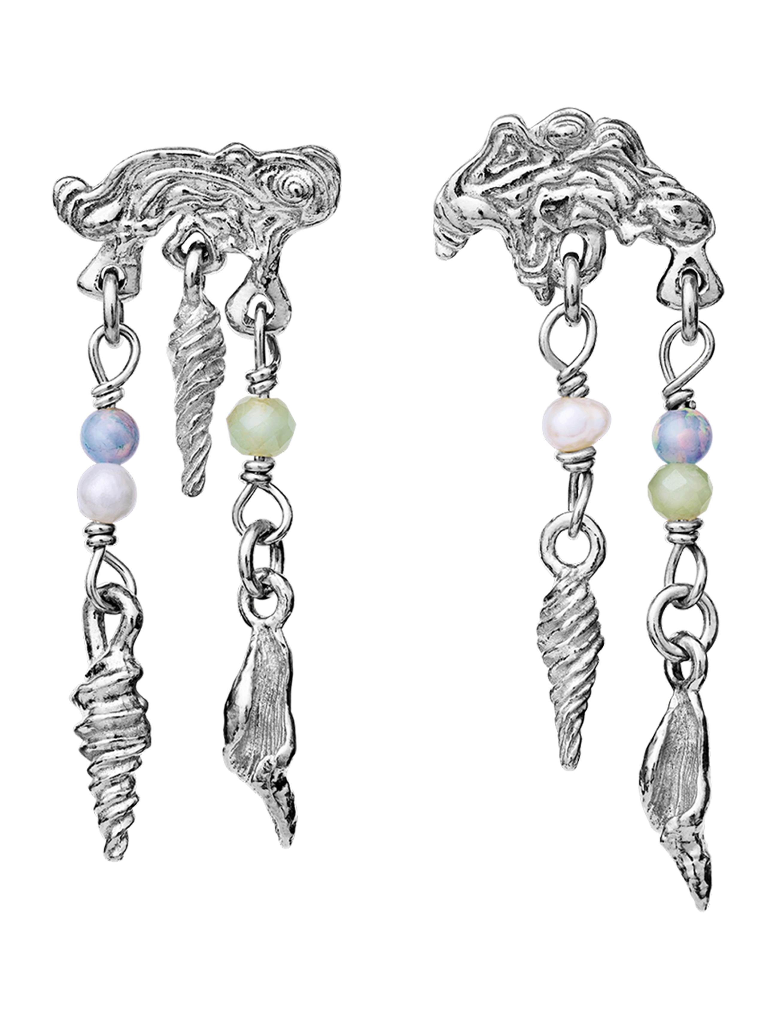 Ewania Earrings - SILVER