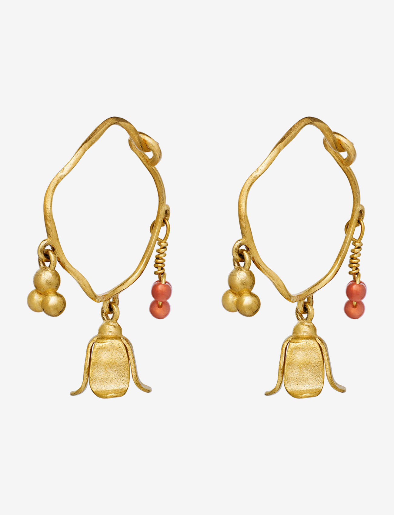 Maanesten - Silene Earrings - gold - 0