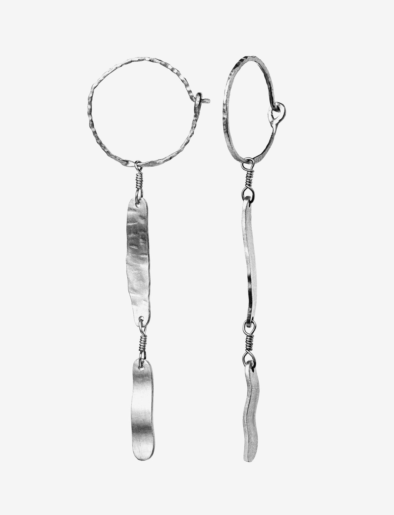 Maanesten - Lila Earrings - silver - 1