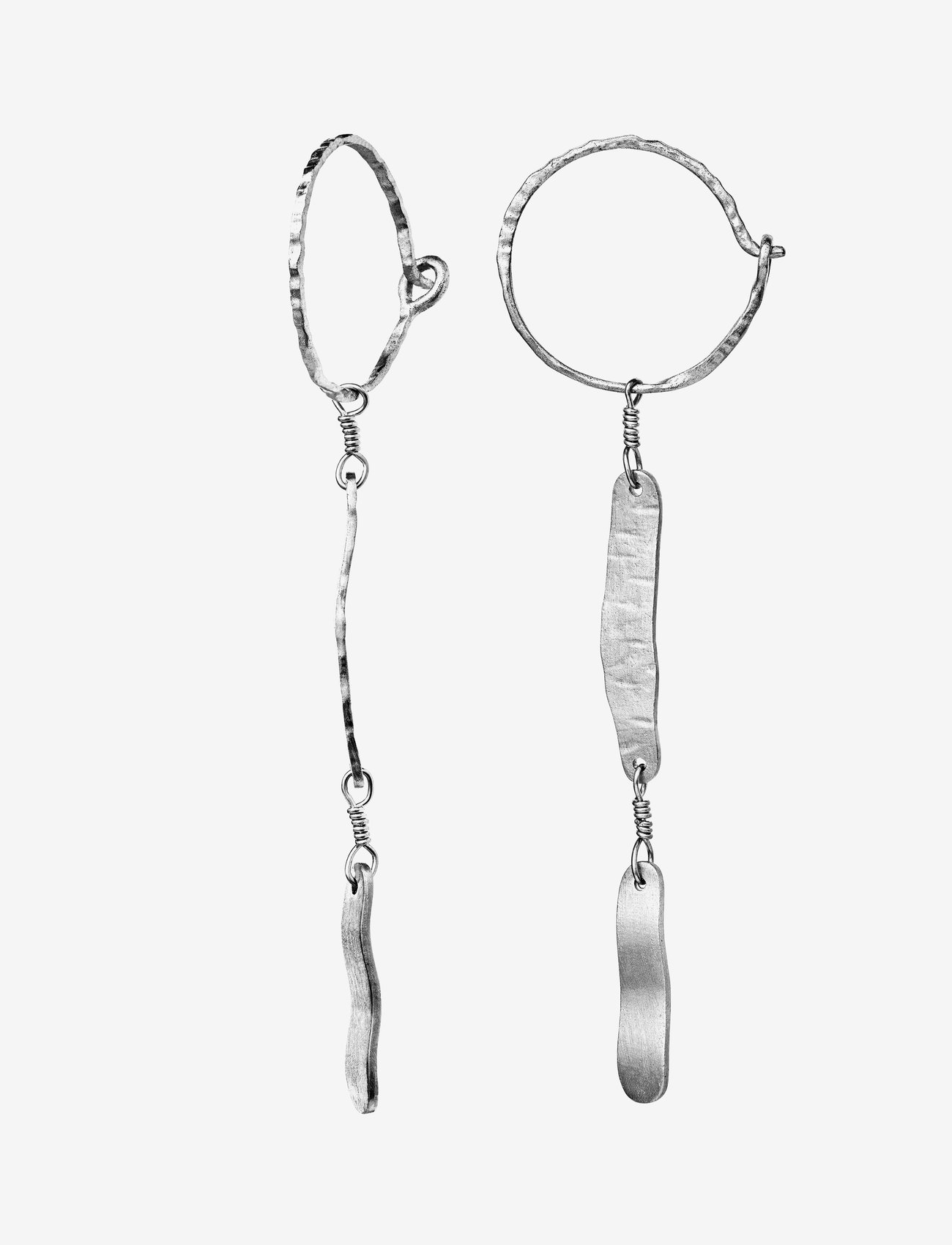 Maanesten - Lila Earrings - silver - 2