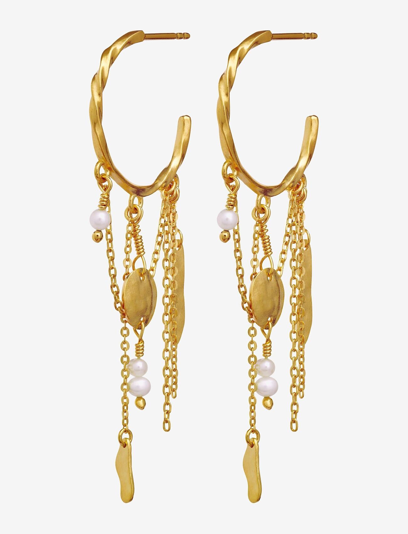 Maanesten - Notus Earrings - gold - 0
