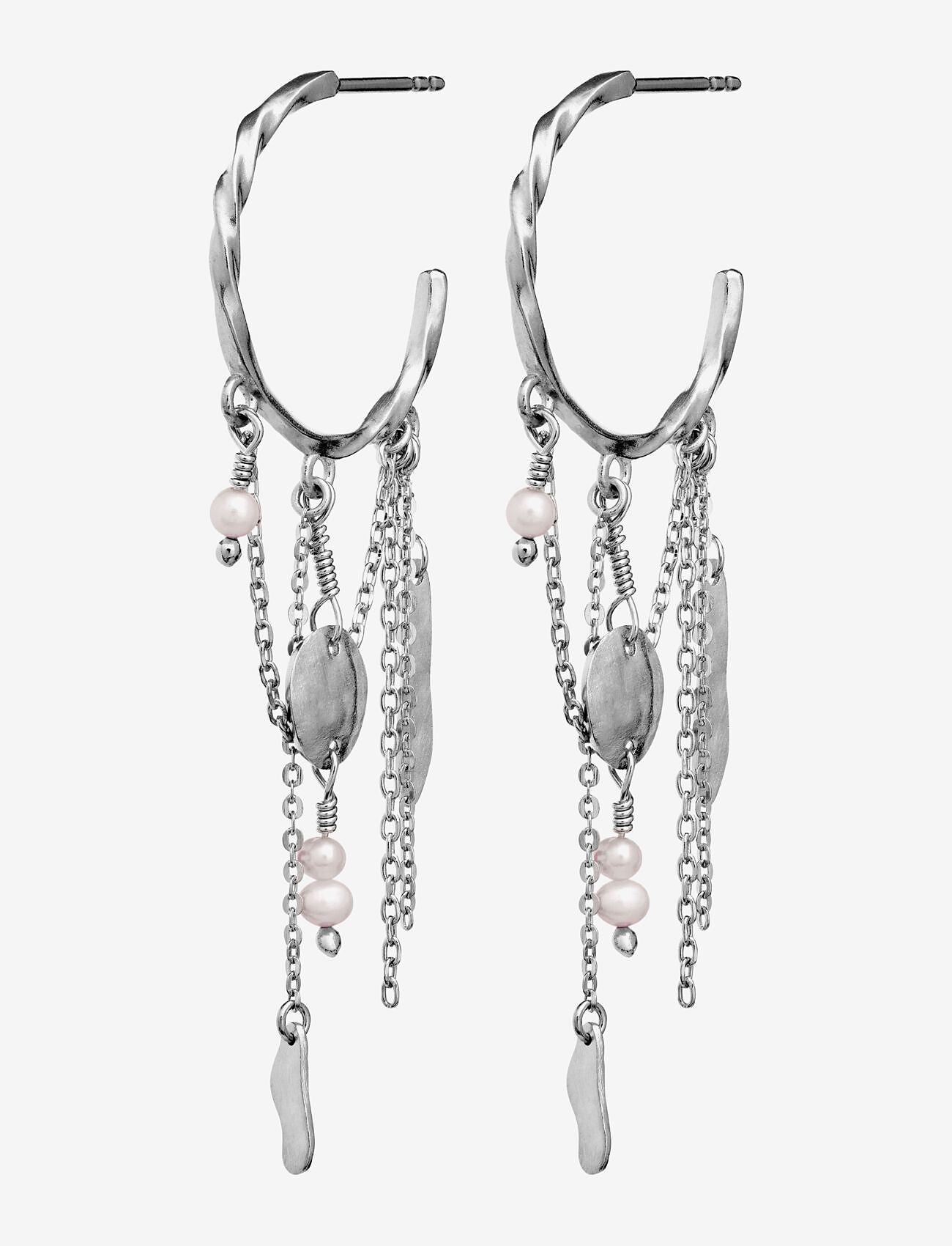 Maanesten - Notus Earrings - silver - 0