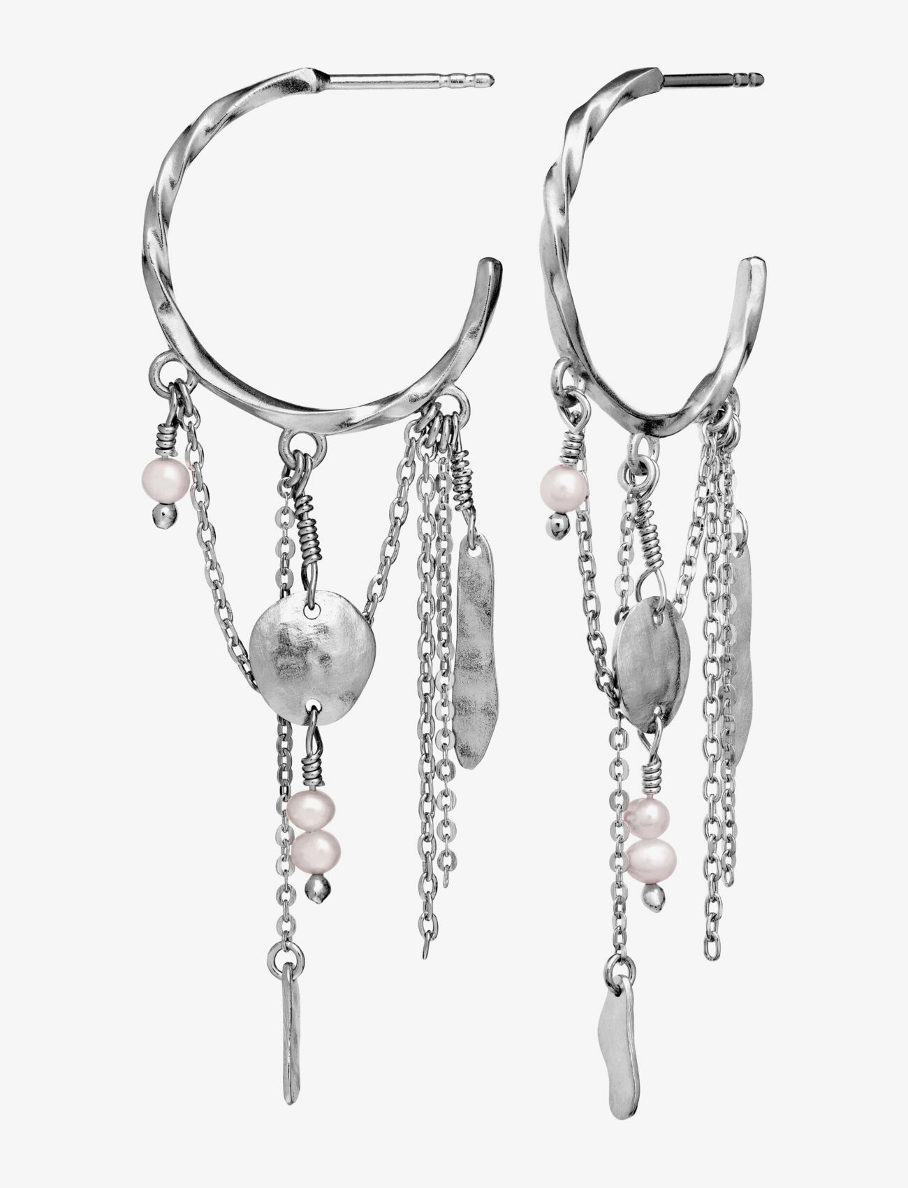 Maanesten - Notus Earrings - silver - 1