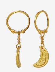 Maanesten - Odessa Earring - hängande örhängen - gold - 1